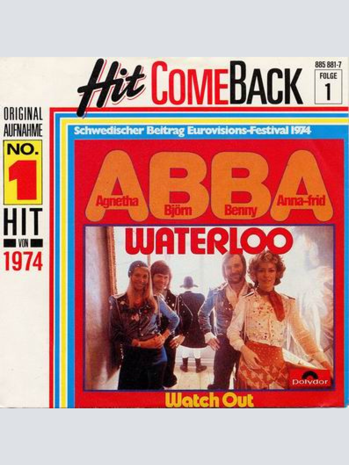 Vinyl / ABBA, Agnetha, Björn, Benny, Anna-Frid* - Waterloo