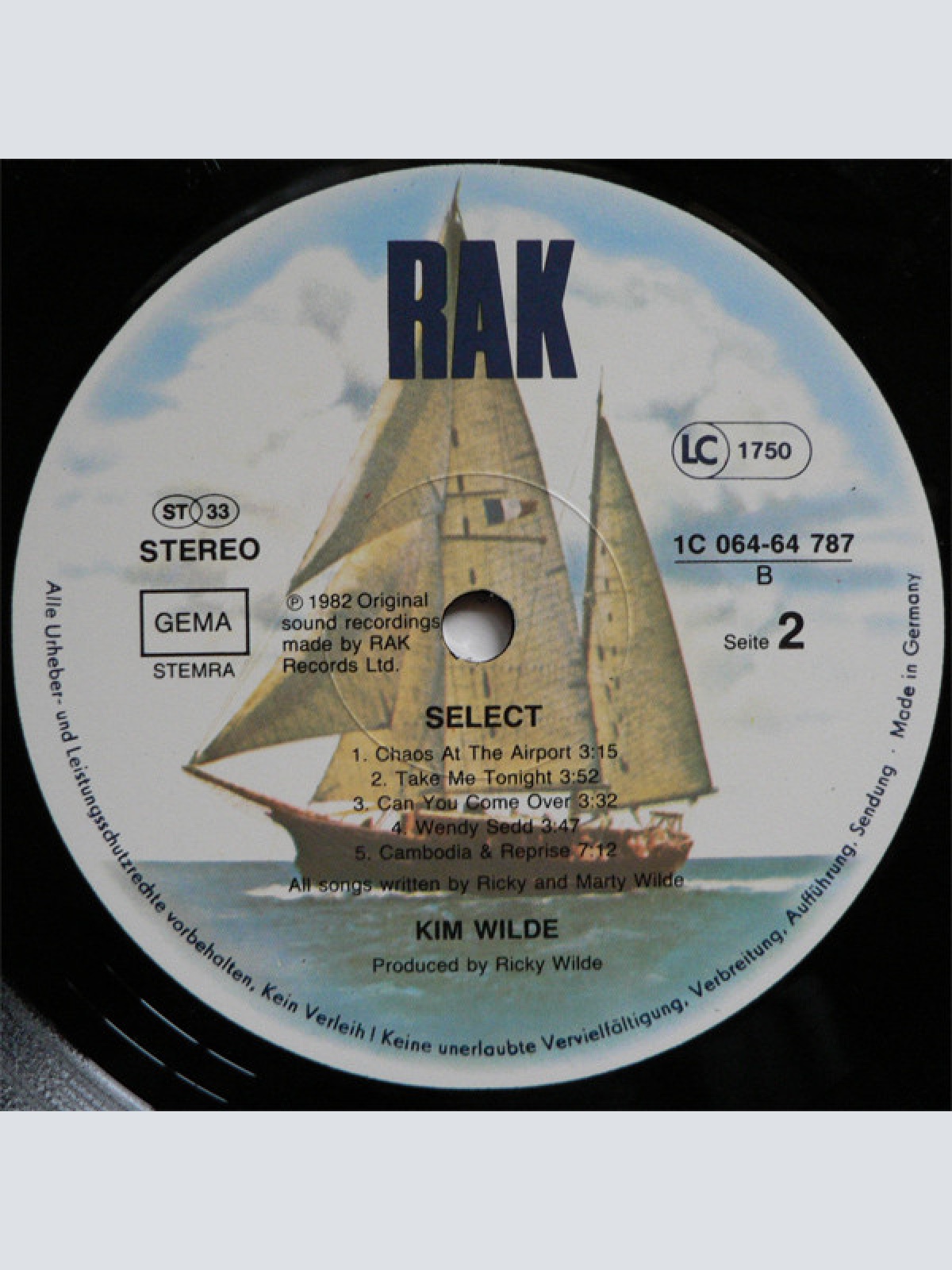 Vinyl / Kim Wilde - Select