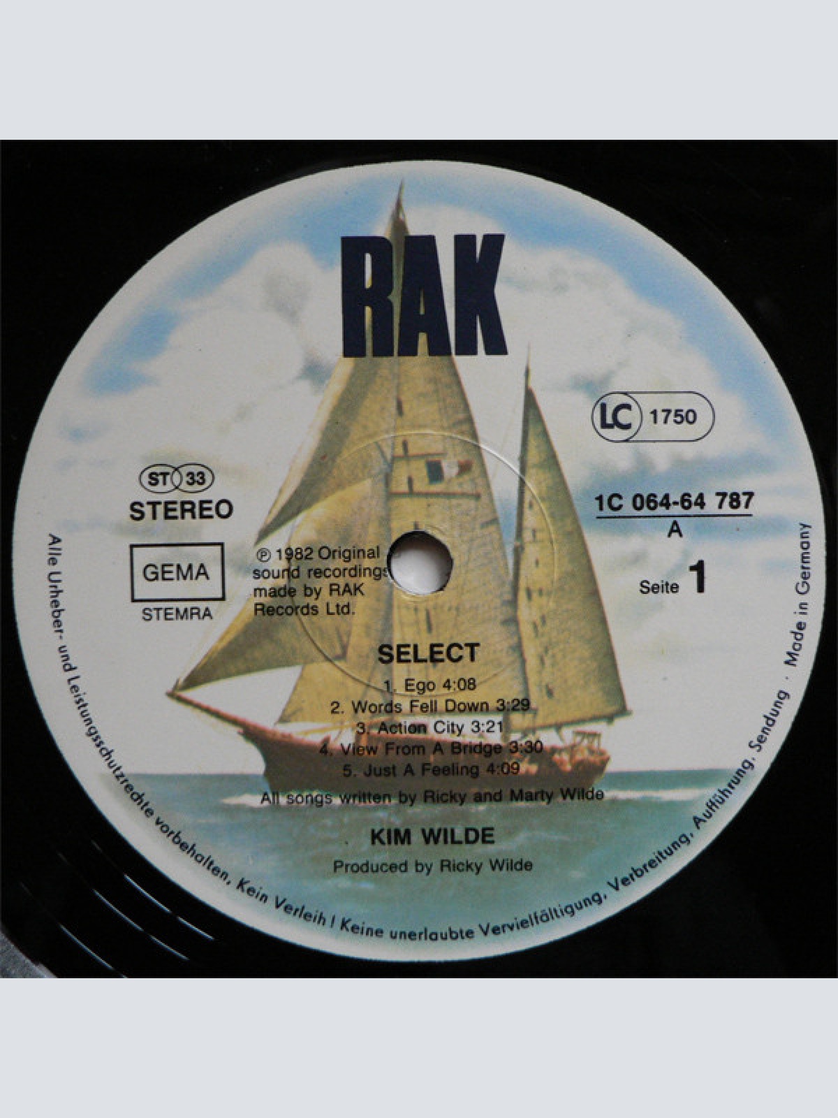 Vinyl / Kim Wilde - Select