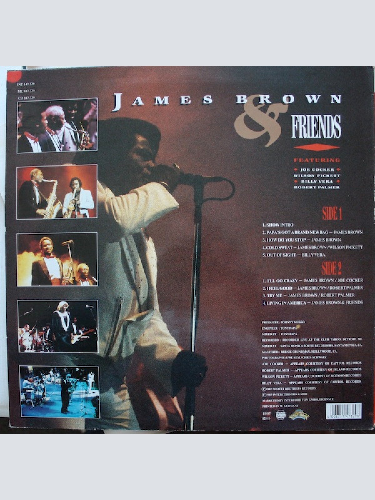 Vinyl / James Brown - James Brown & Friends - Soul Session Live