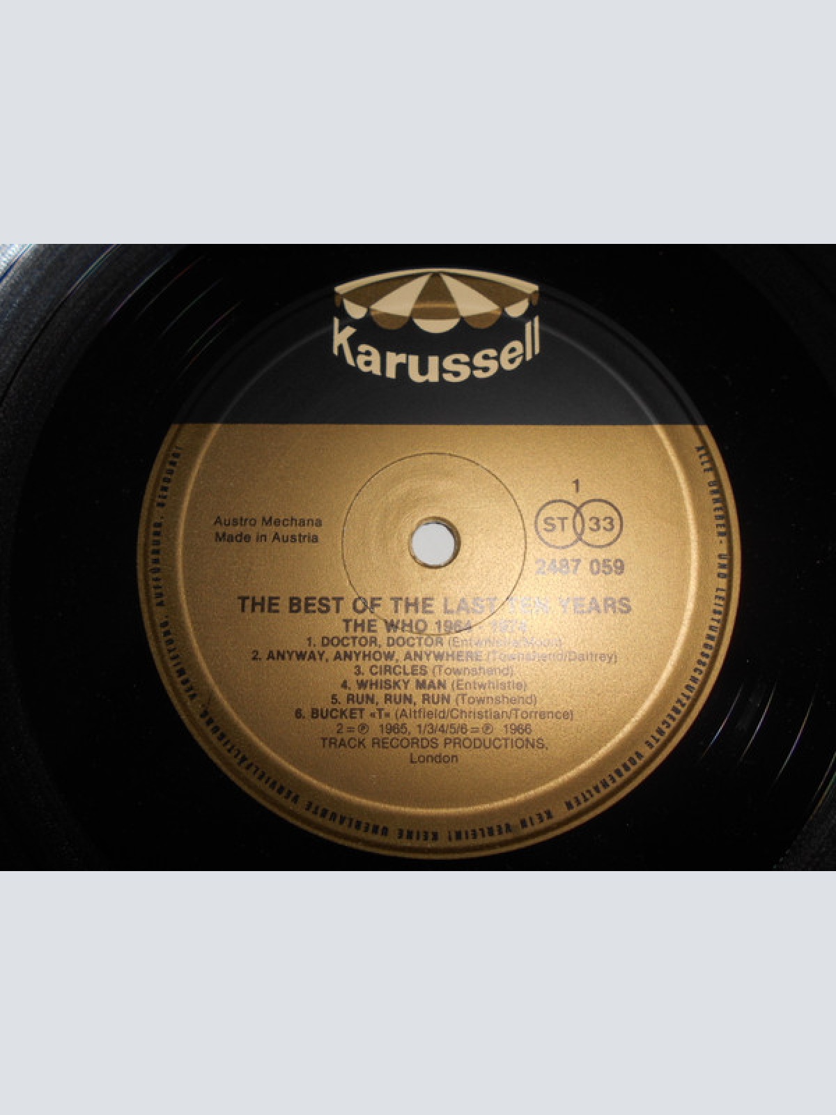 Vinyl / The Who - '64 - '74 / The Best Of The Last Ten Years