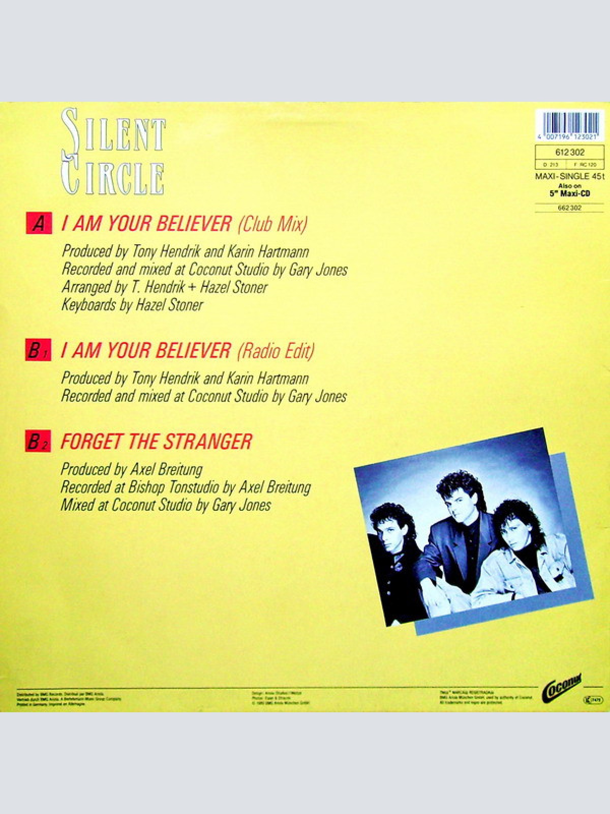 Vinyl / Silent Circle - I Am Your Believer