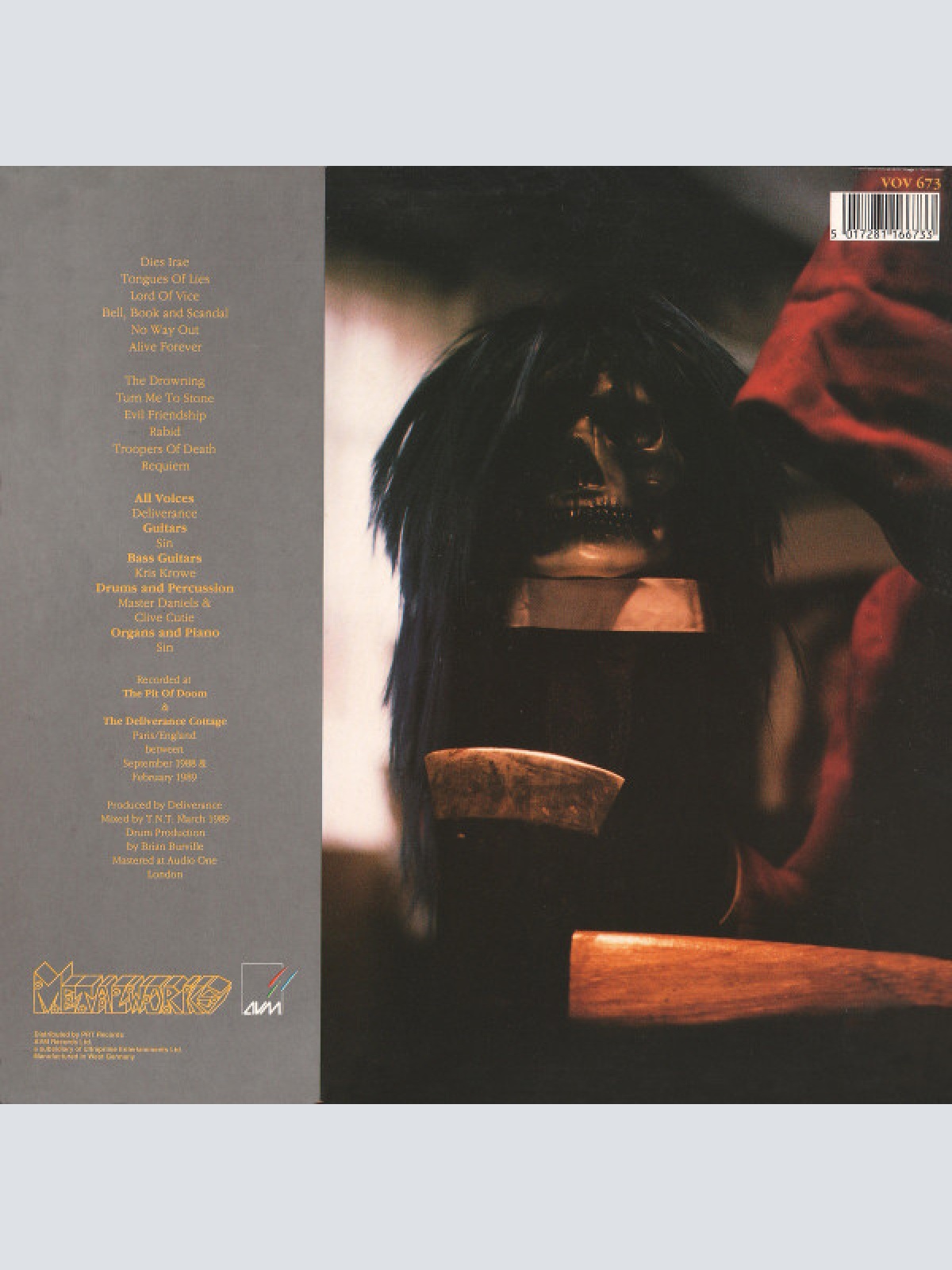 Vinyl / Deliverance (11) - Evil Friendship