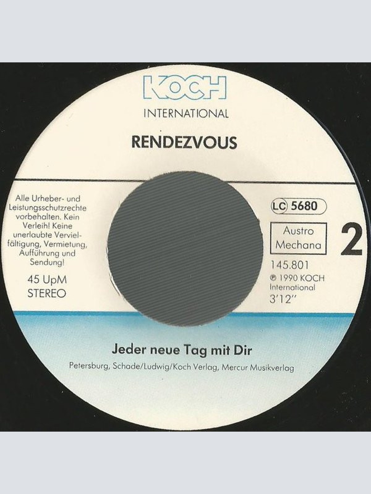 Vinyl / Rendezvous - C'est La Vie