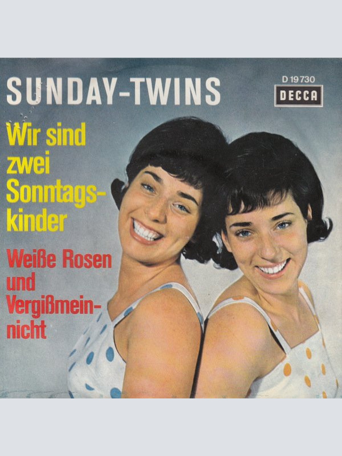 Vinyl / Sunday-Twins - Wir Sind Zwei Sonntagskinder