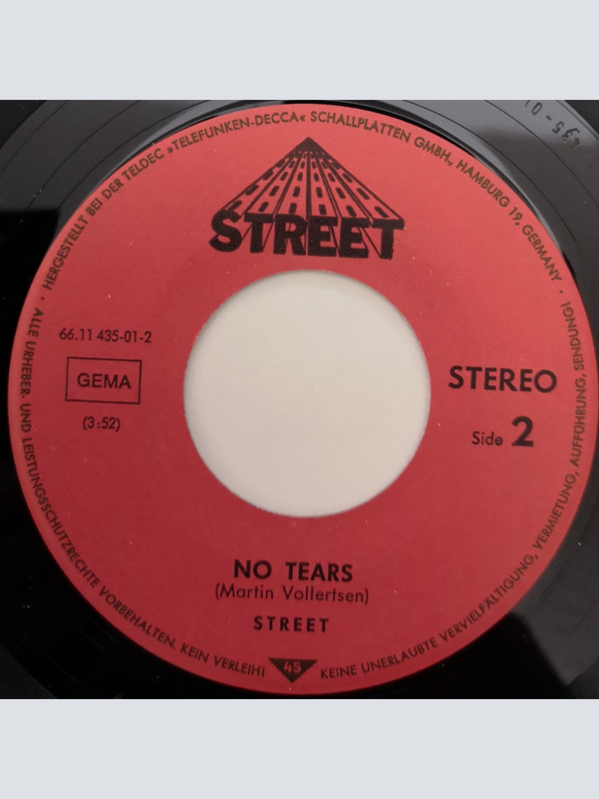 Vinyl / Street (16) - Summer Love / No Tears
