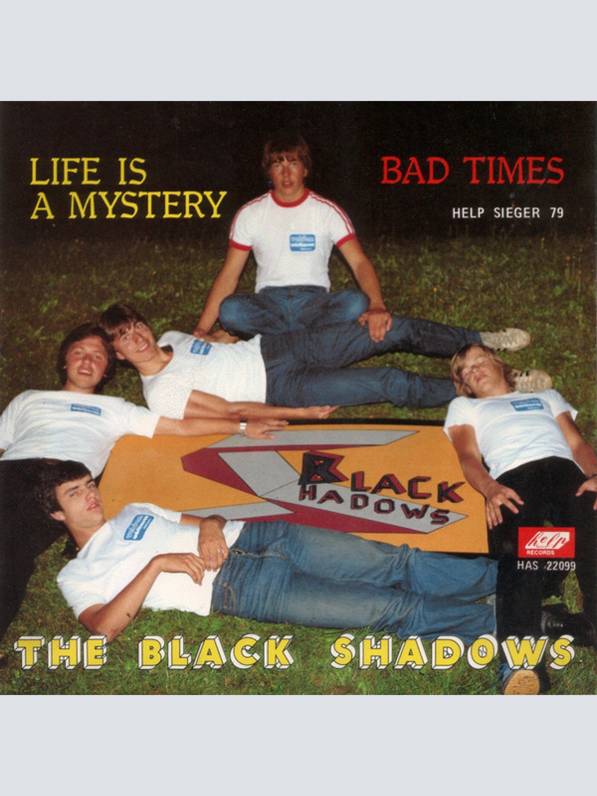 Vinyl / The Black Shadows (3) - Life Is A Mystery / Bad Times