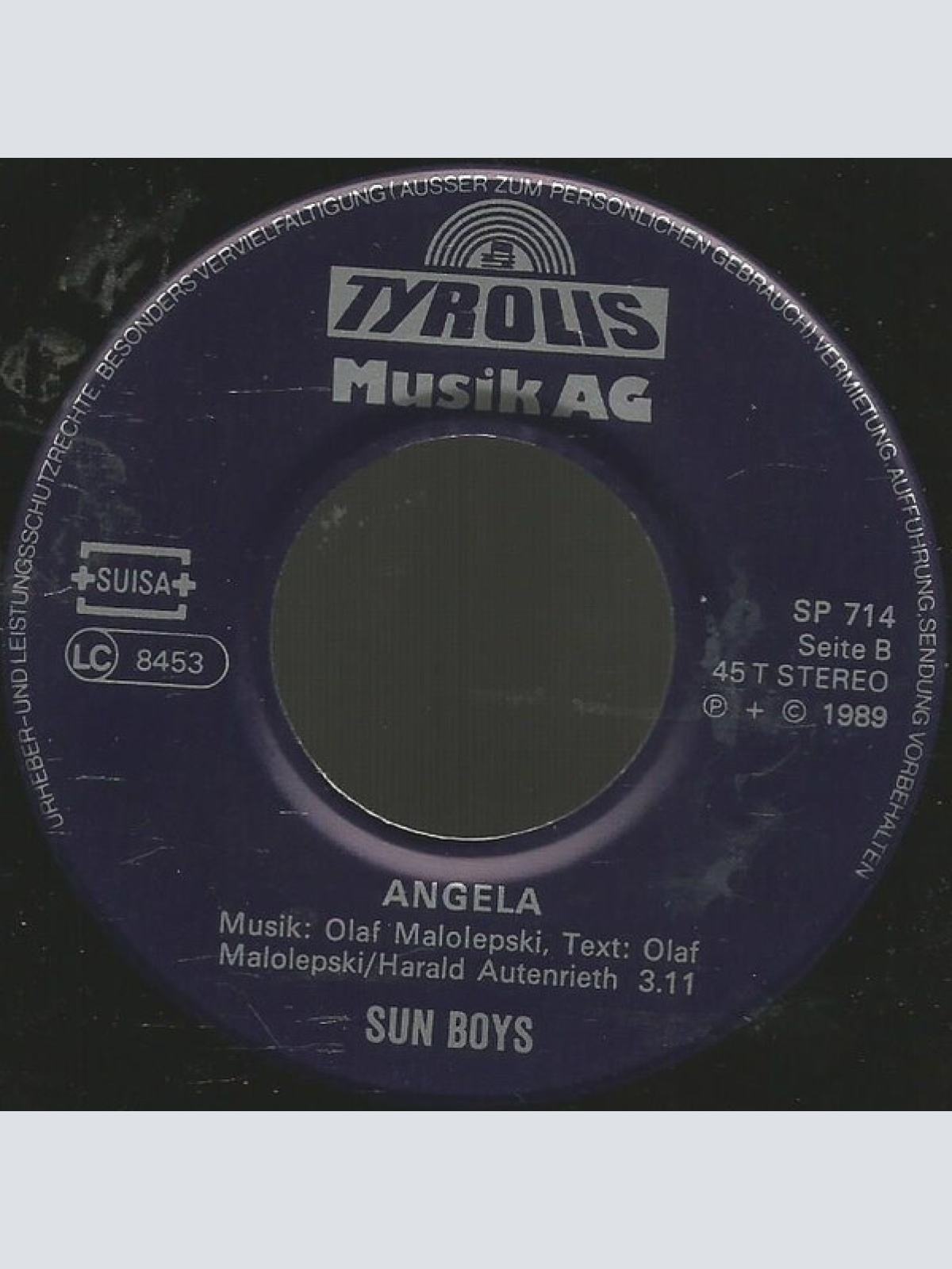 Vinyl / Sun Boys - Kalifornische Träume