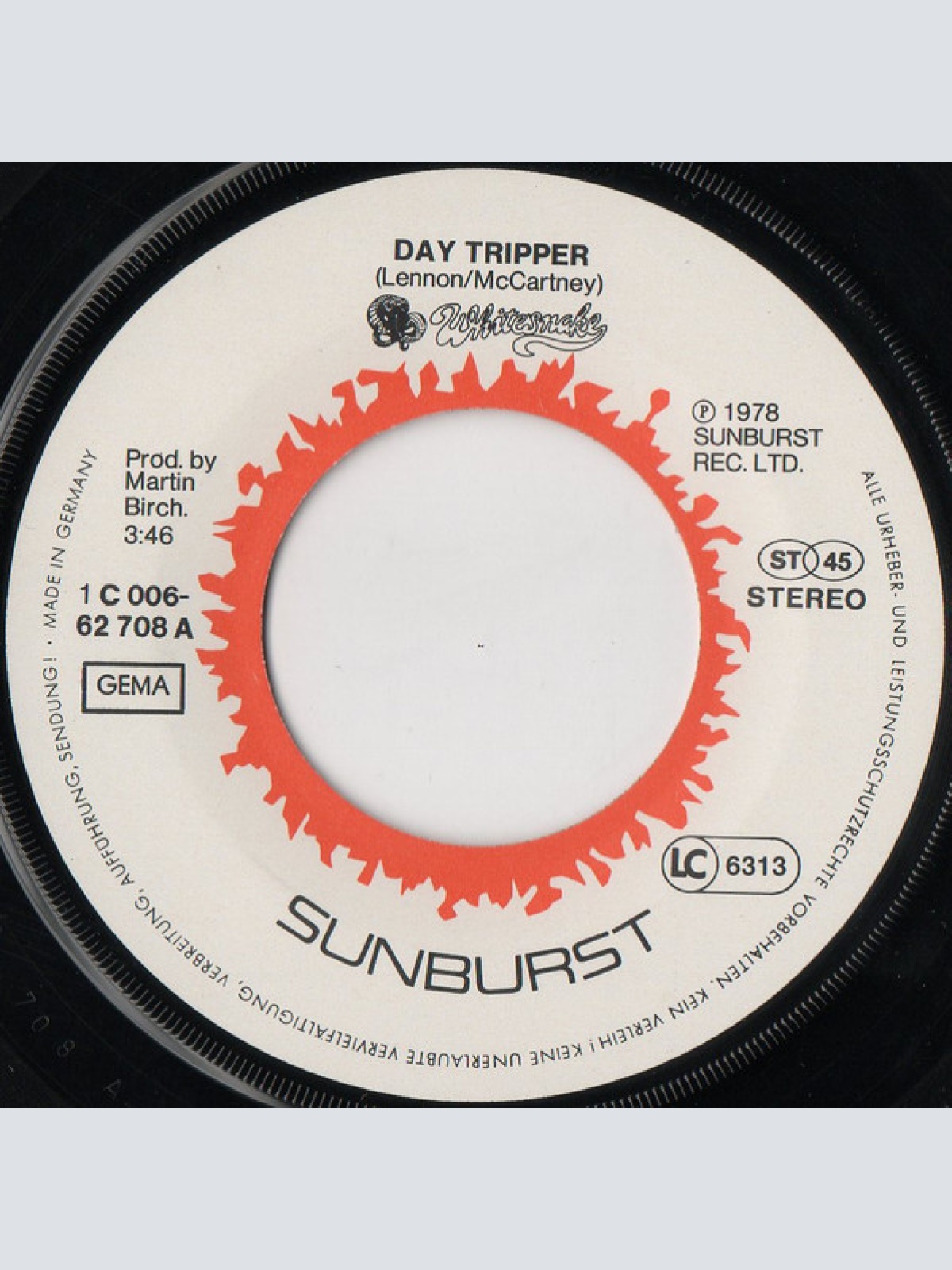 Vinyl / Whitesnake - Day Tripper