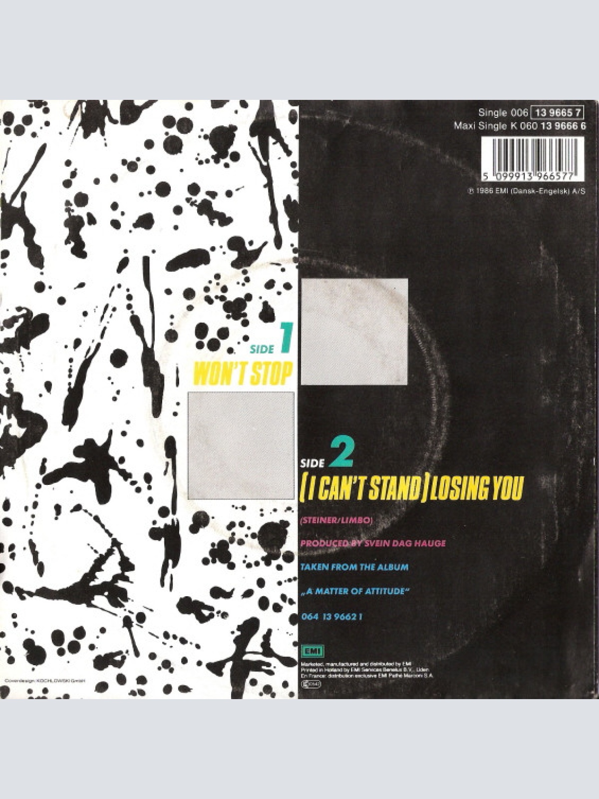 Vinyl / Fate (5) - Won't Stop