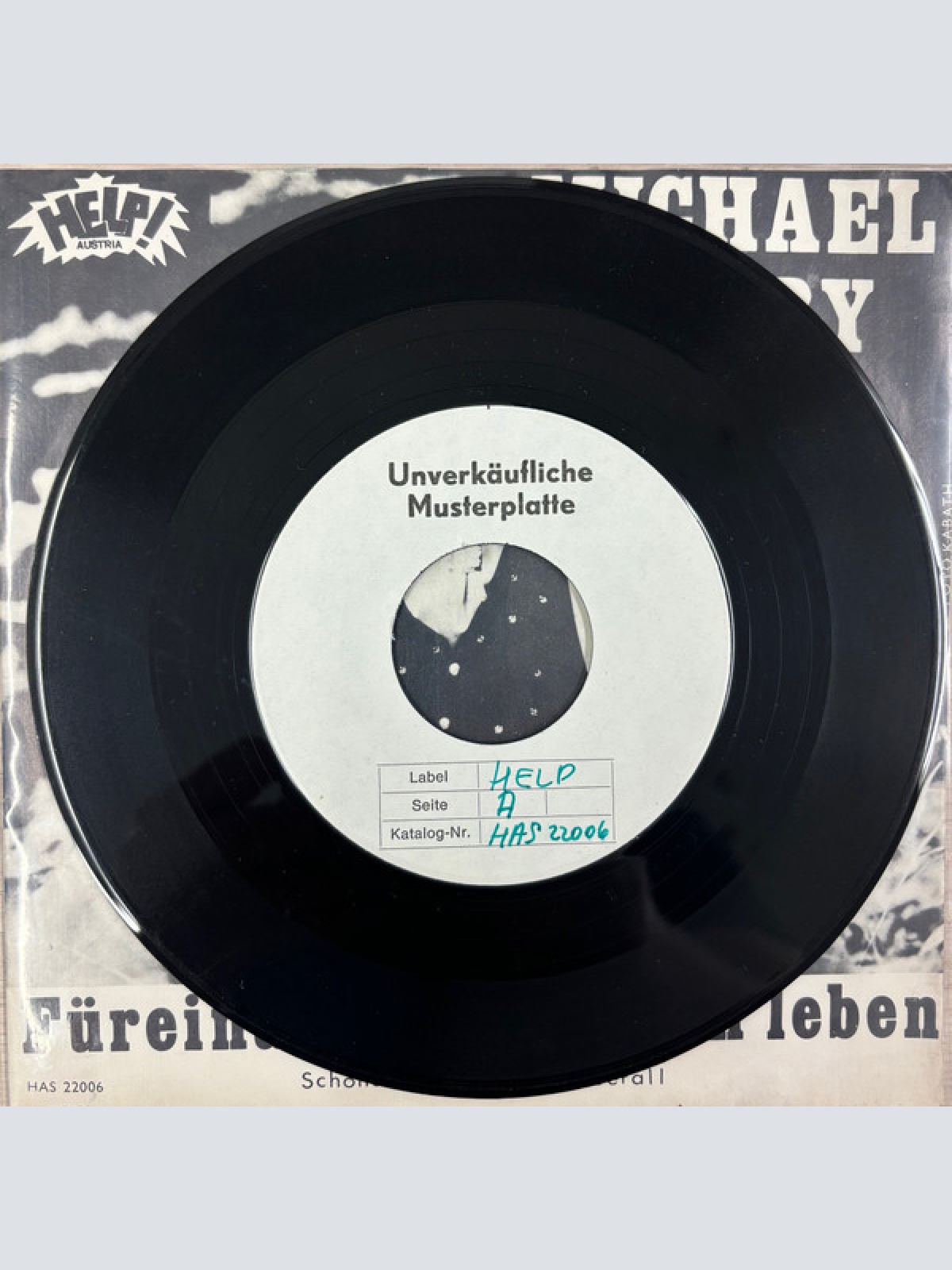 Vinyl / Michael Ruby (2) - Füreinander Soll Man Leben / Schöne Mädchen Gibt's Überall
