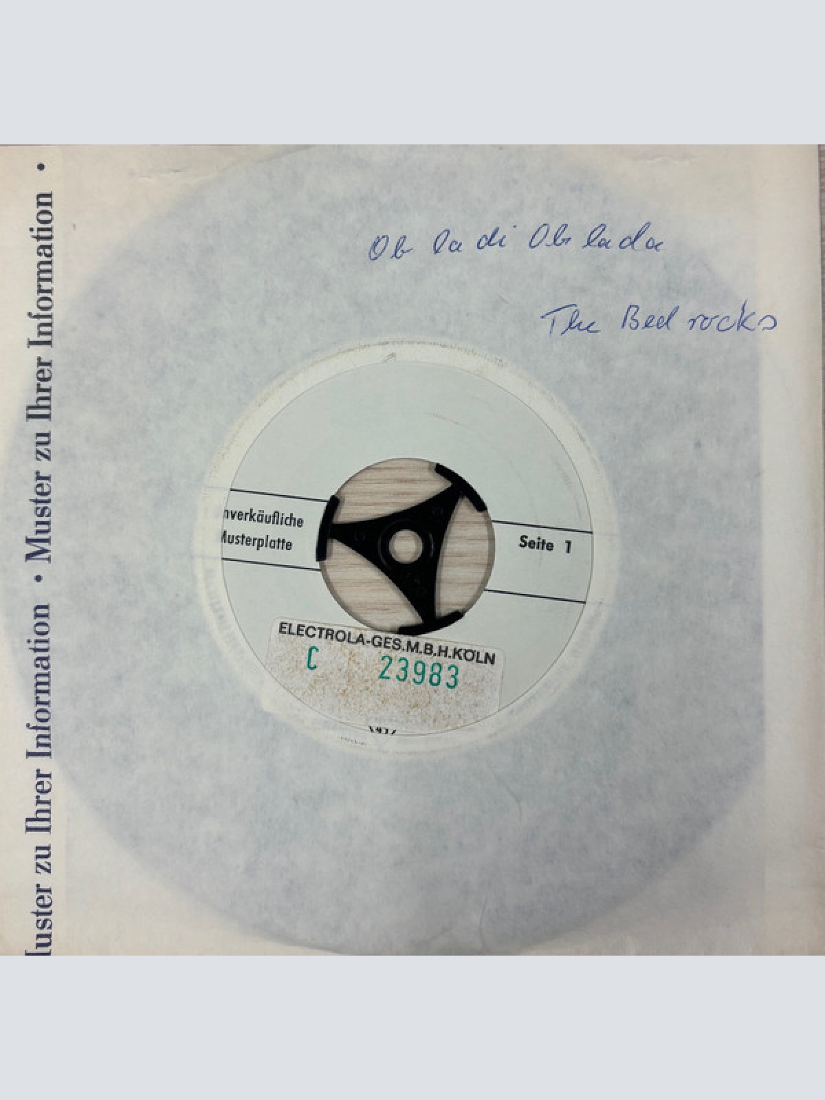 Vinyl / The Bedrocks - Ob-La-Di, Ob-La-Da