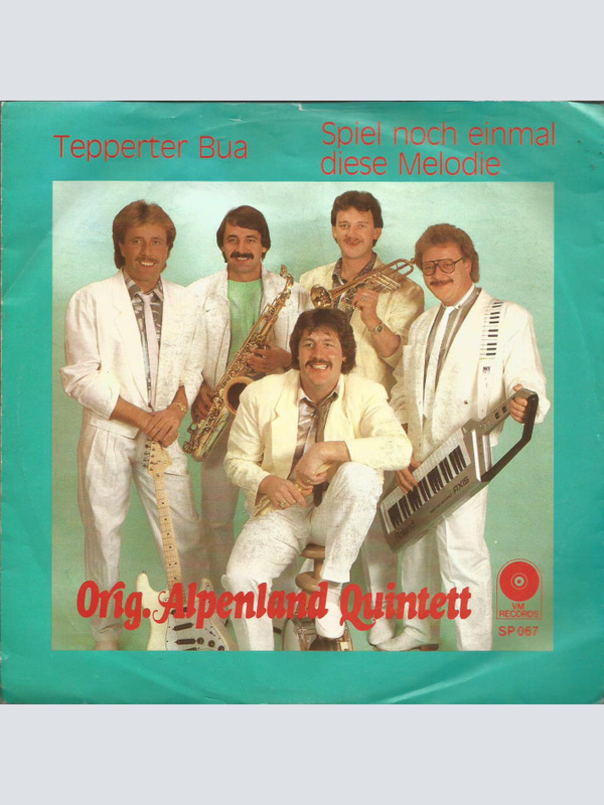 Vinyl / Orig. Alpenland Quintett - Tepperter Bua / Spiel Noch Einmal Diese Melodie