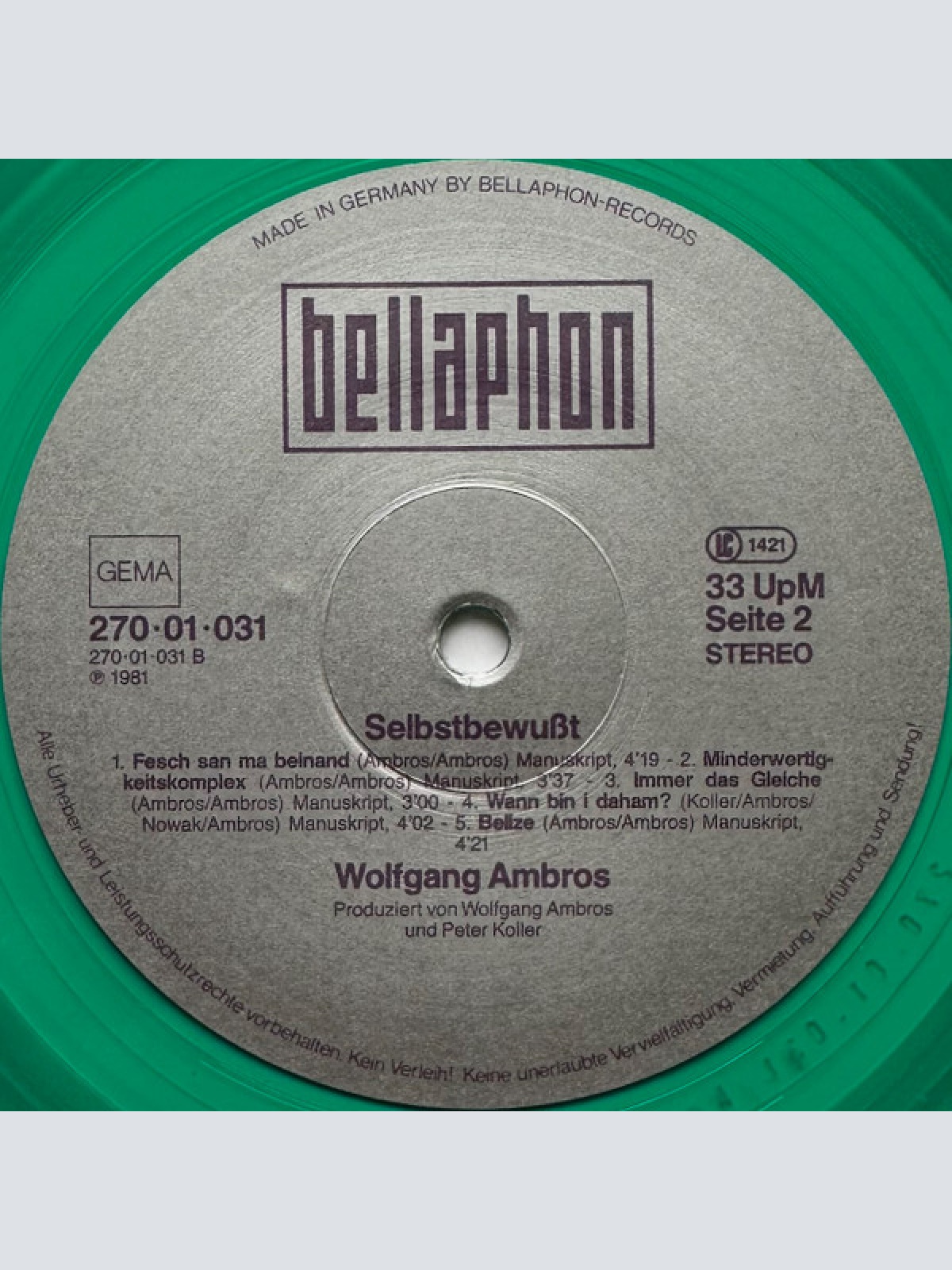 Vinyl / W. Ambros* - 1973-1983 Seine Größten Erfolge