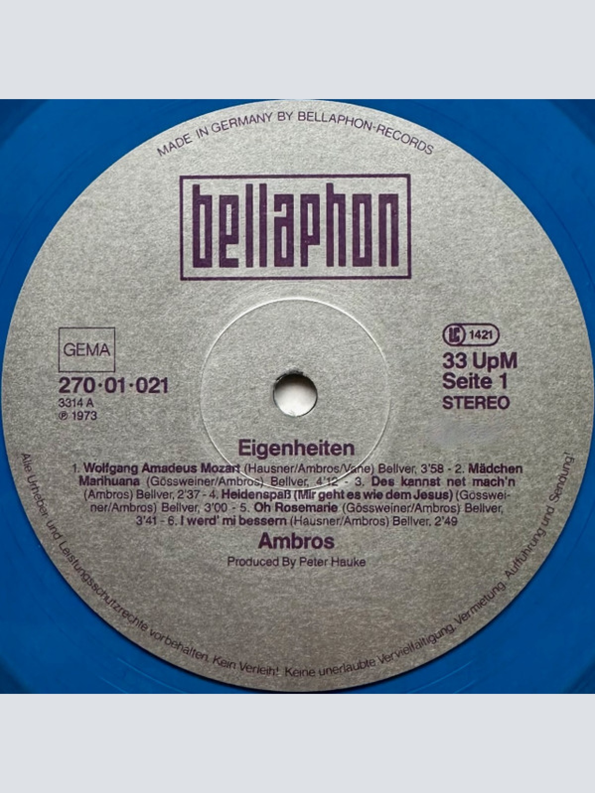 Vinyl / W. Ambros* - 1973-1983 Seine Größten Erfolge