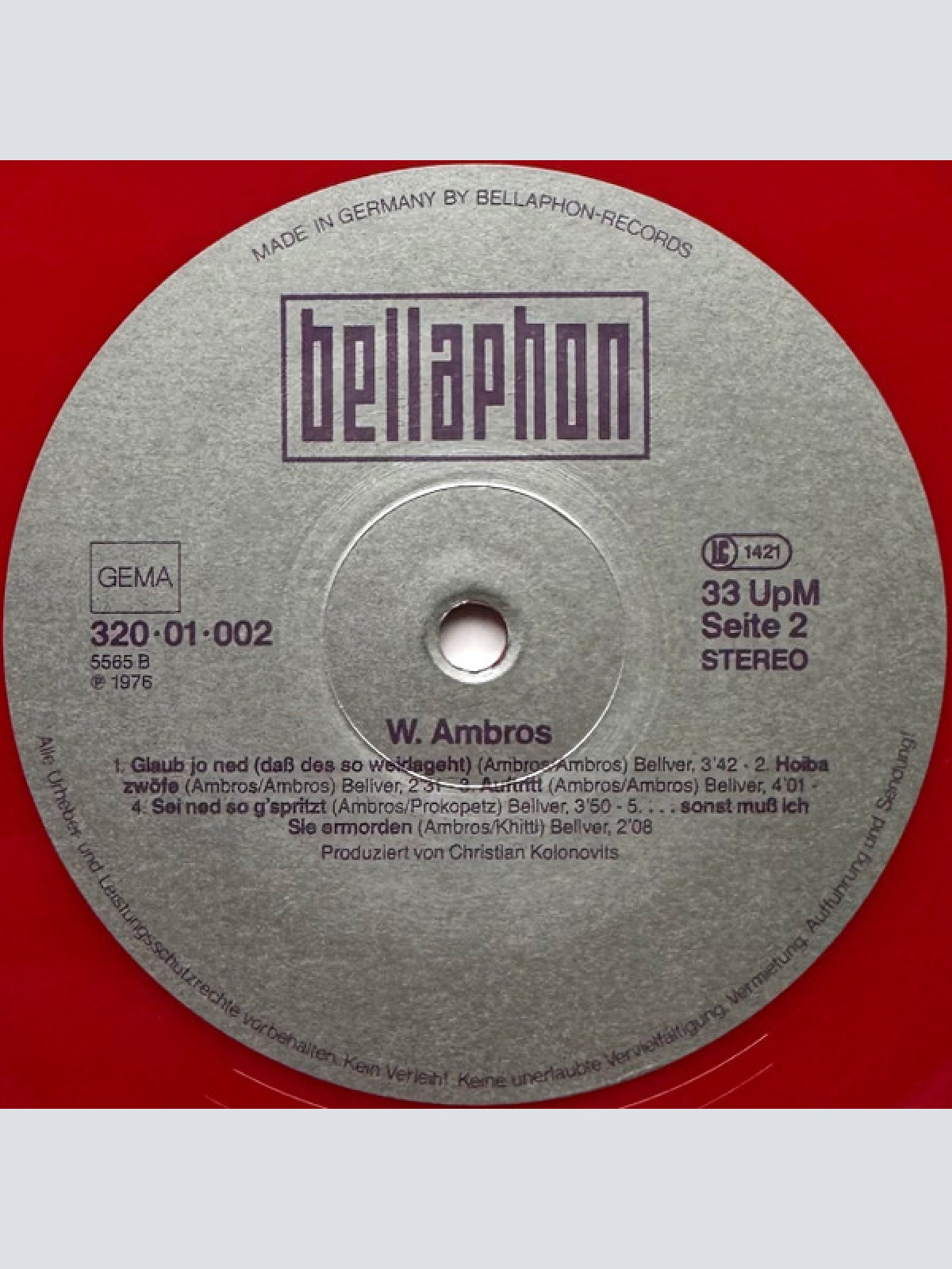 Vinyl / W. Ambros* - 1973-1983 Seine Größten Erfolge