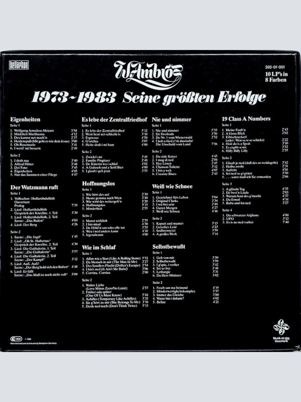 Vinyl / W. Ambros* - 1973-1983 Seine Größten Erfolge
