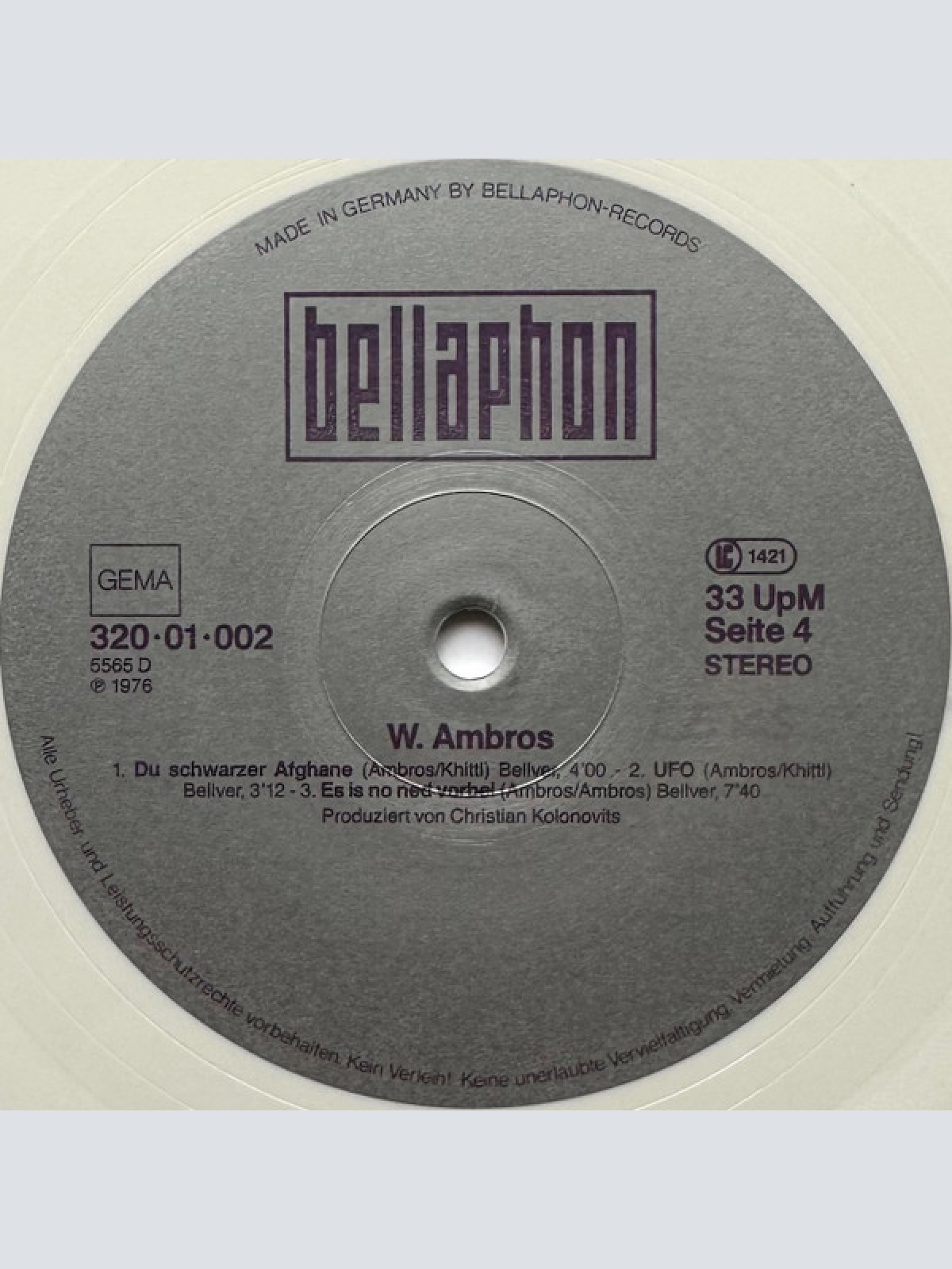 Vinyl / W. Ambros* - 1973-1983 Seine Größten Erfolge