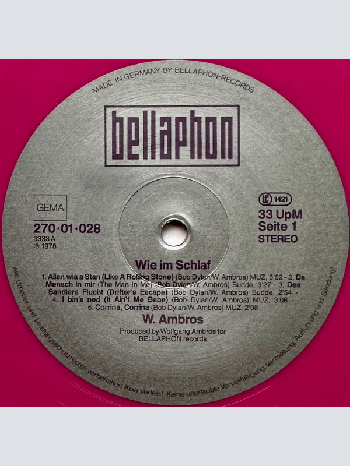 Vinyl / W. Ambros* - 1973-1983 Seine Größten Erfolge