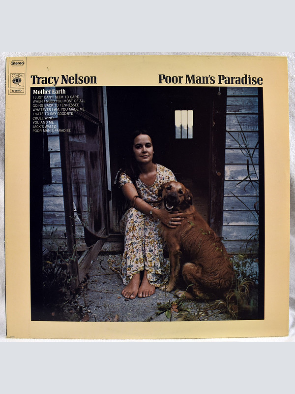 Vinyl / Tracy Nelson / Mother Earth (4) - Poor Man's Paradise