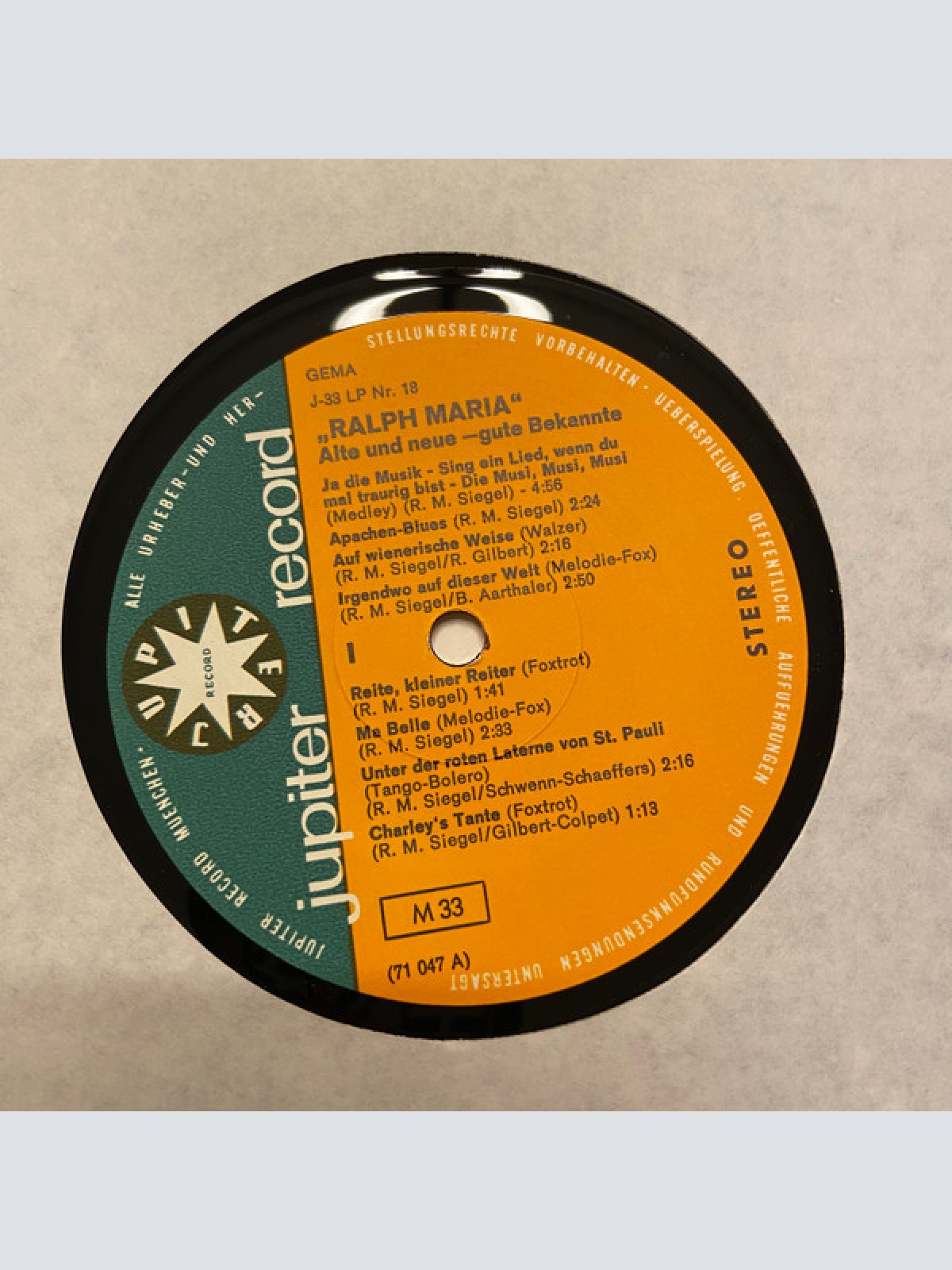 Vinyl / Various - Ralph Maria - Alte Und Neue - Gute Bekannte