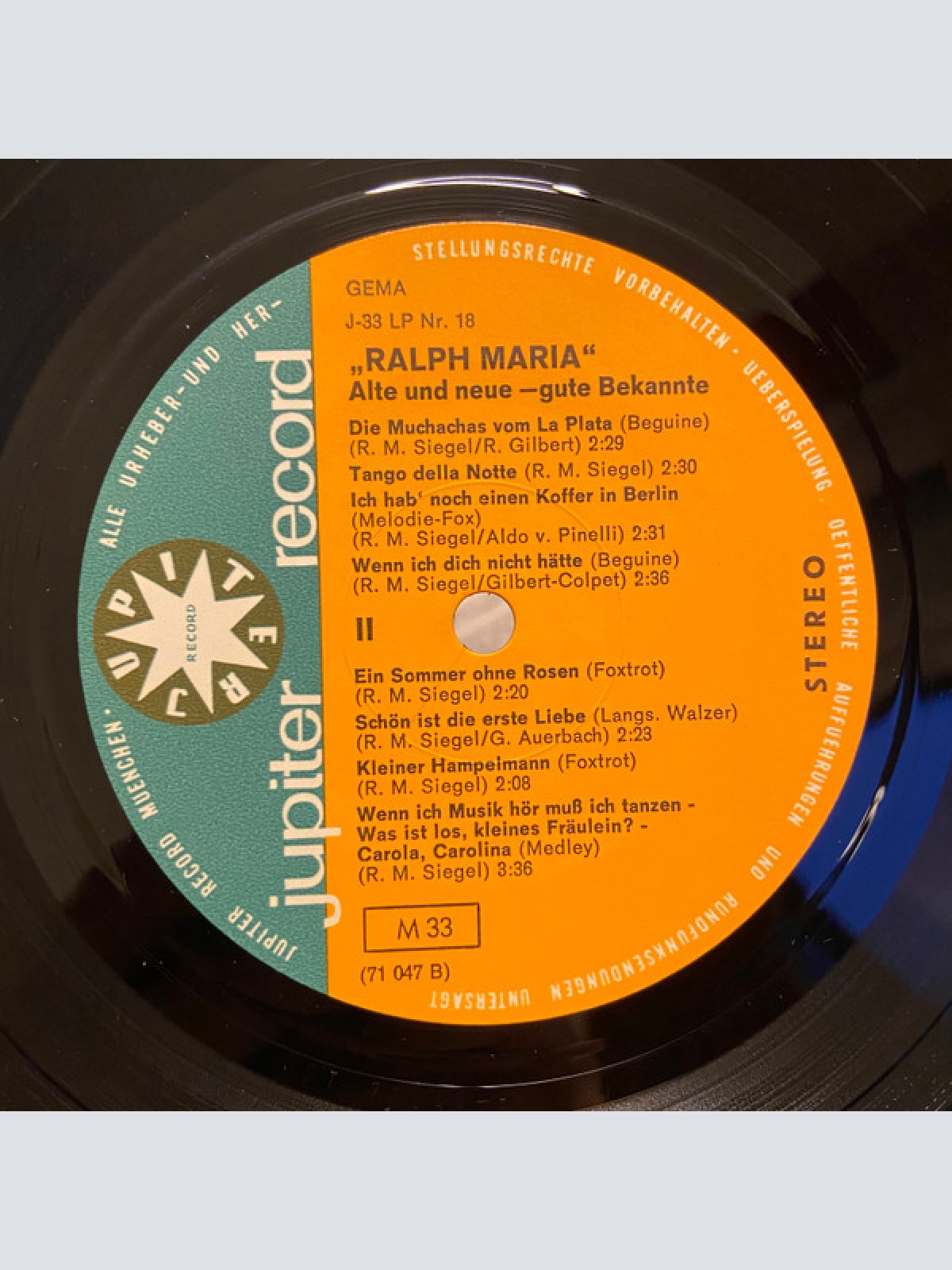 Vinyl / Various - Ralph Maria - Alte Und Neue - Gute Bekannte