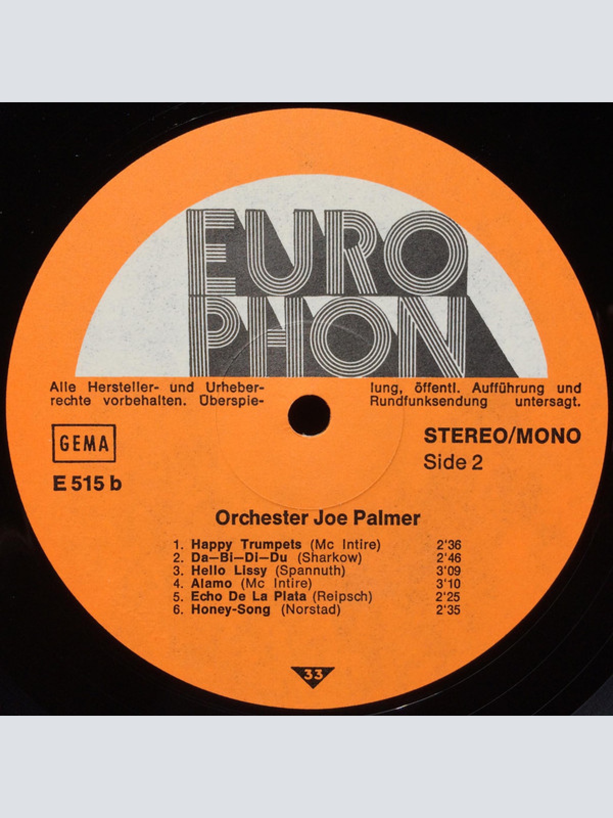 Vinyl / Orchester Frank Valdor / Joe Palmer* - Orchester Frank Valdor / Joe Palmer