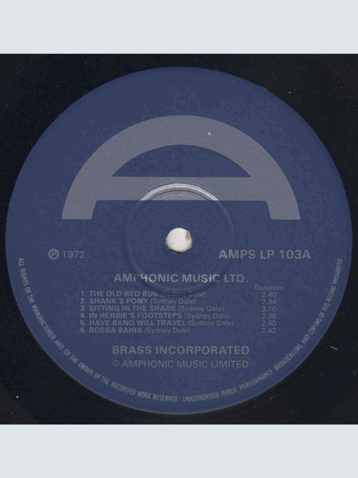 Vinyl / Brass Incorporated - Have Band - Will Travel