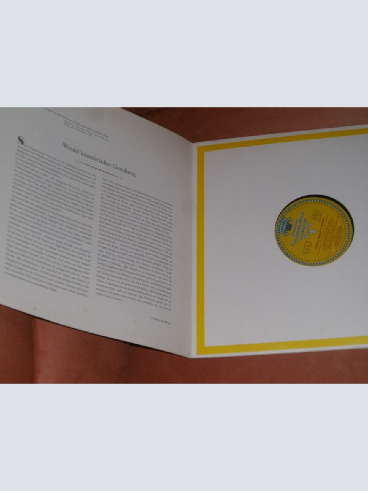 Vinyl / Wilhelm Kempff - Den Freunden Unseres Hauses Zum Jahreswechsel 1966/67 - Wilhelm Kempff In Positano - Eine Aufnahme Aus Dem Beethoven-Interpretationskurs