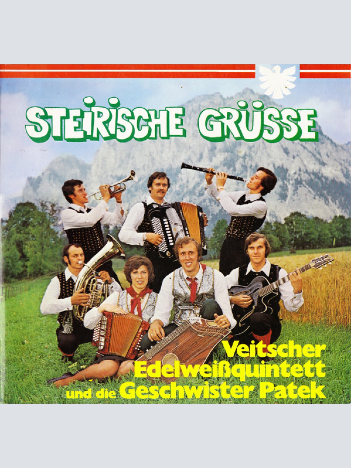 Vinyl / Veitscher Edelweißquintett Und Die Geschwister Patek* - Steirische Grüsse