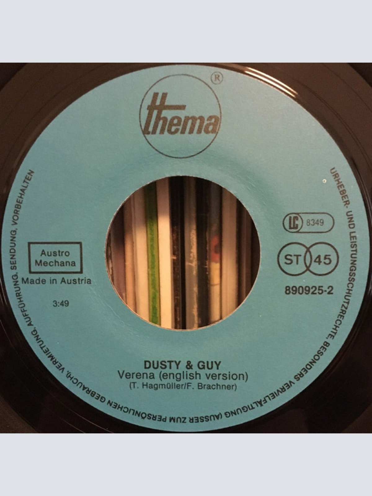 Vinyl / Dusty & Guy - Verena