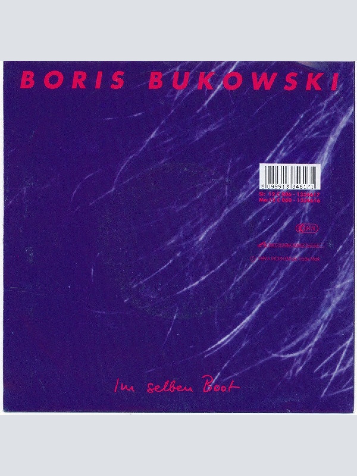 Vinyl / Boris Bukowski - Trag Meine Liebe Wie Einen Mantel