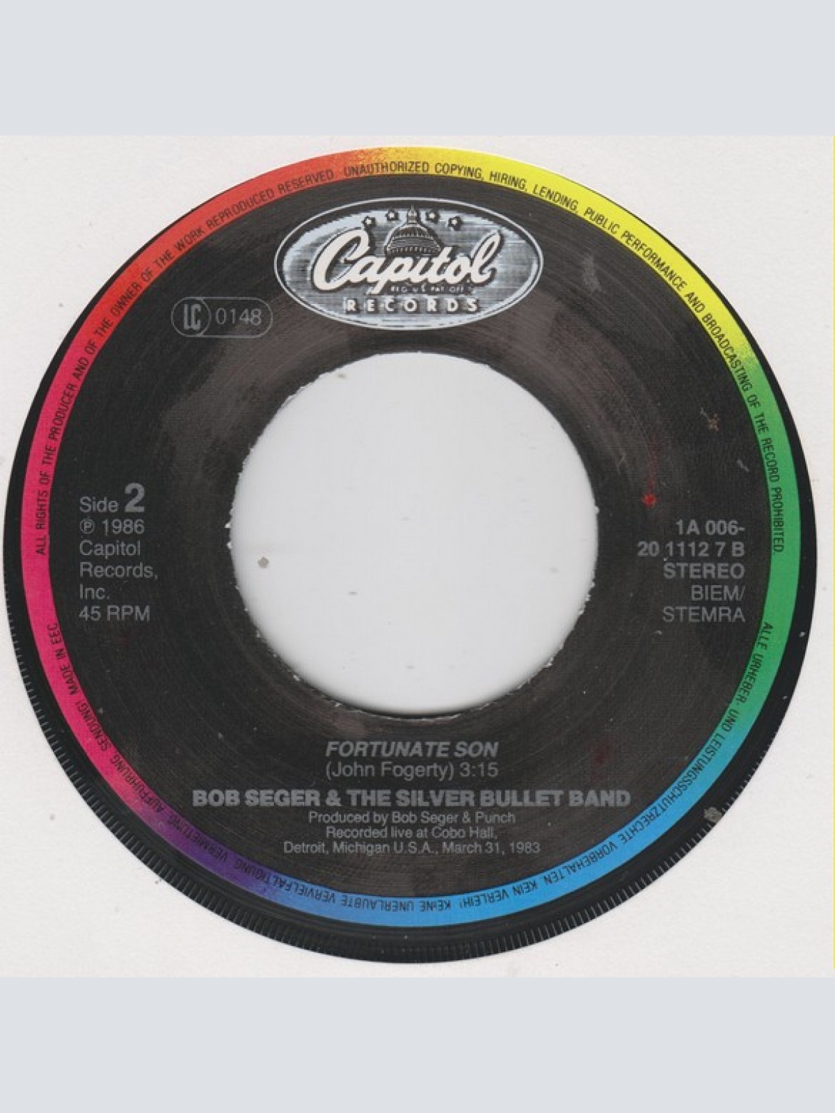 Vinyl / Bob Seger & The Silver Bullet Band* - American Storm