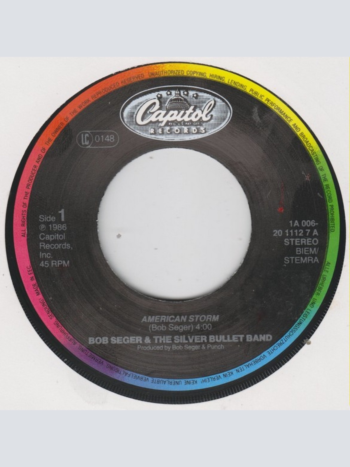 Vinyl / Bob Seger & The Silver Bullet Band* - American Storm