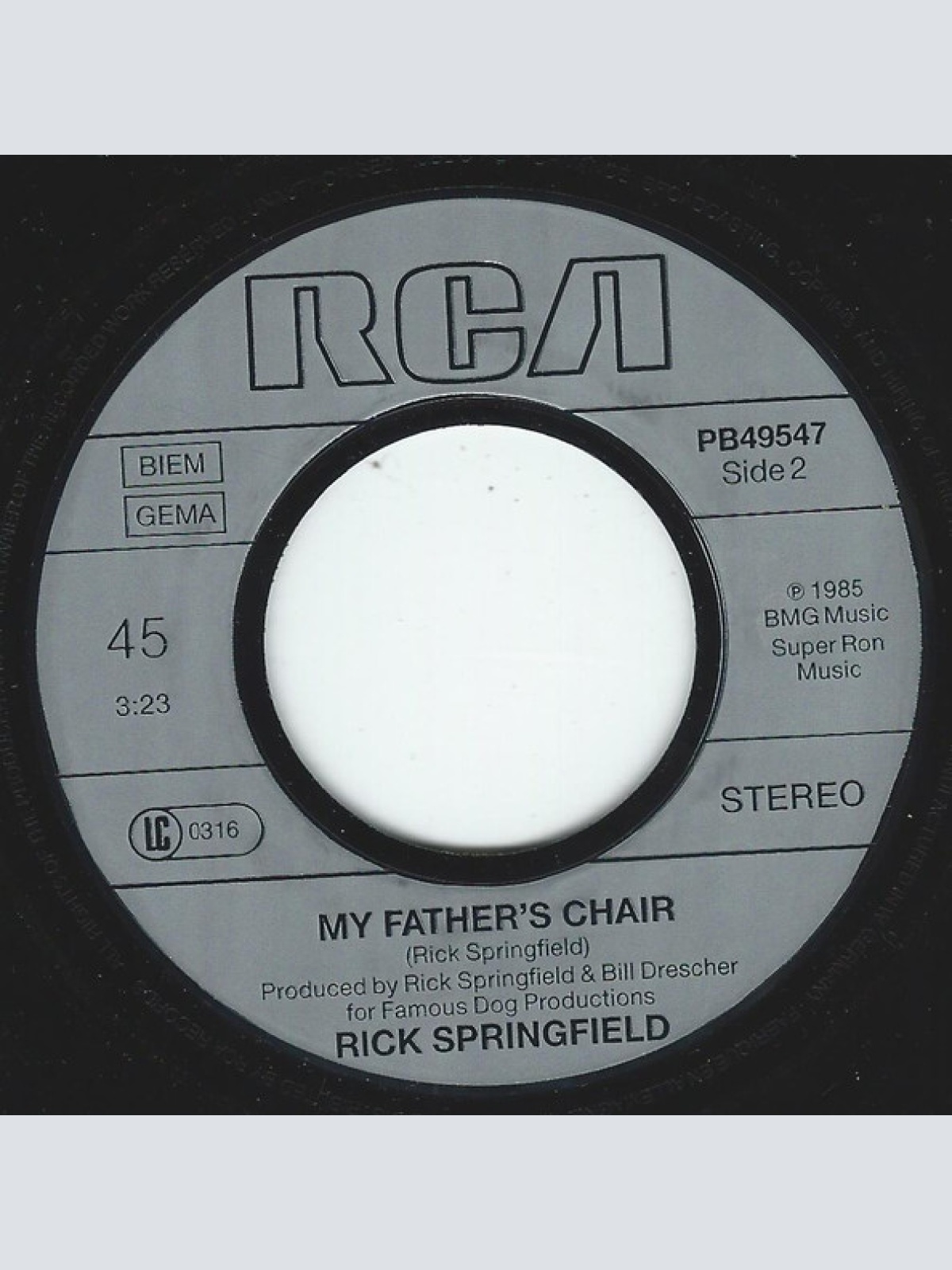 Vinyl / Rick Springfield - (This Is No) Honeymoon
