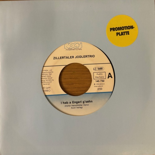 Vinyl / Zillertaler Jodlertrio - I Hab A Engerl G'sehn