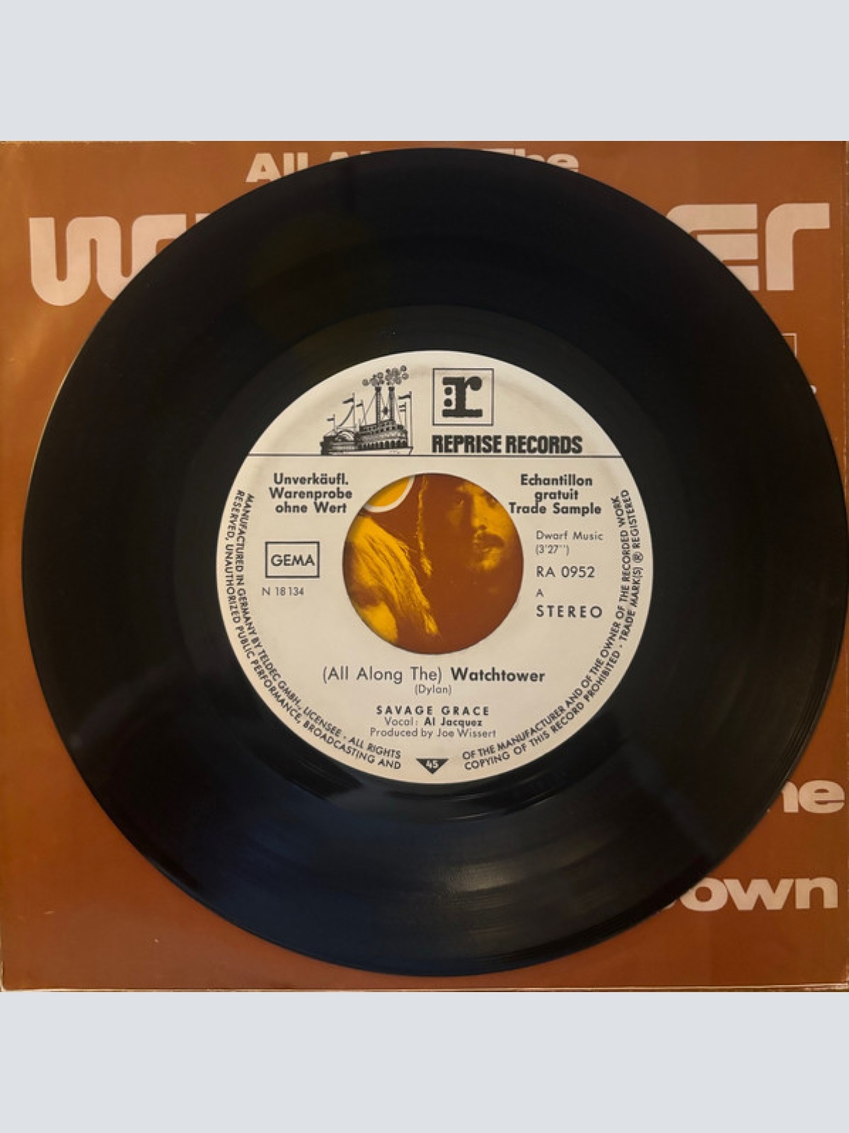 Vinyl / Savage Grace (2) - All Along The Watchtower