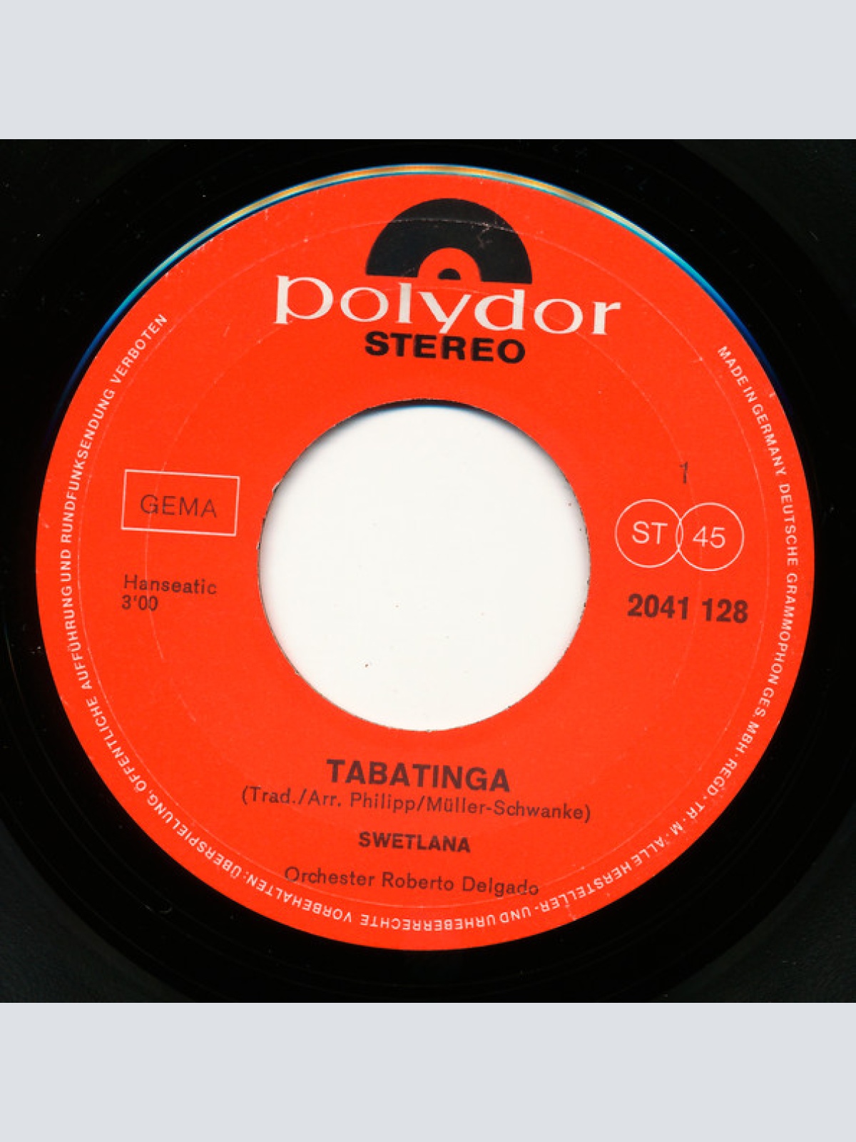 Vinyl / Swetlana* - Tabatinga