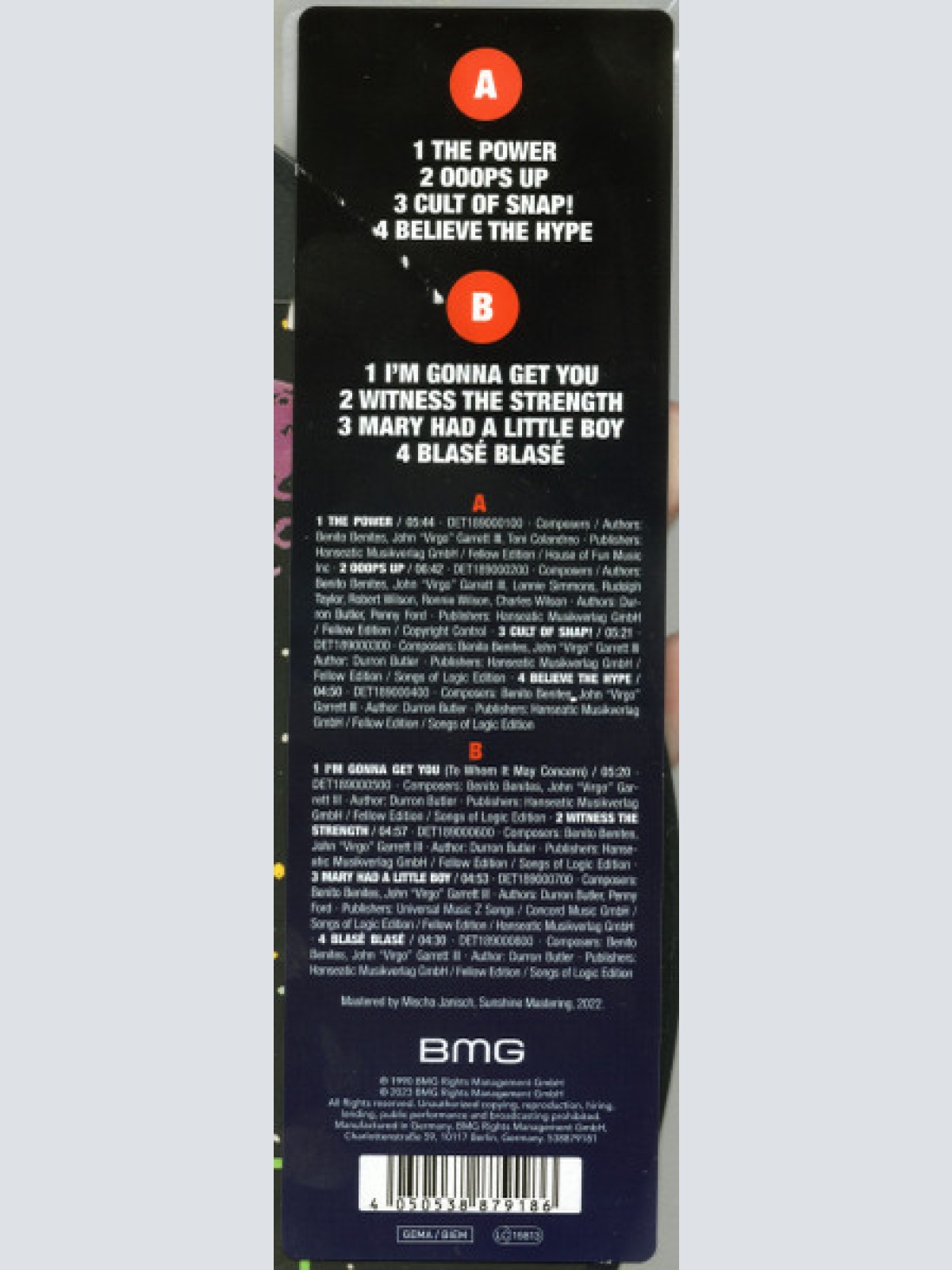 Vinyl / Snap! - World Power