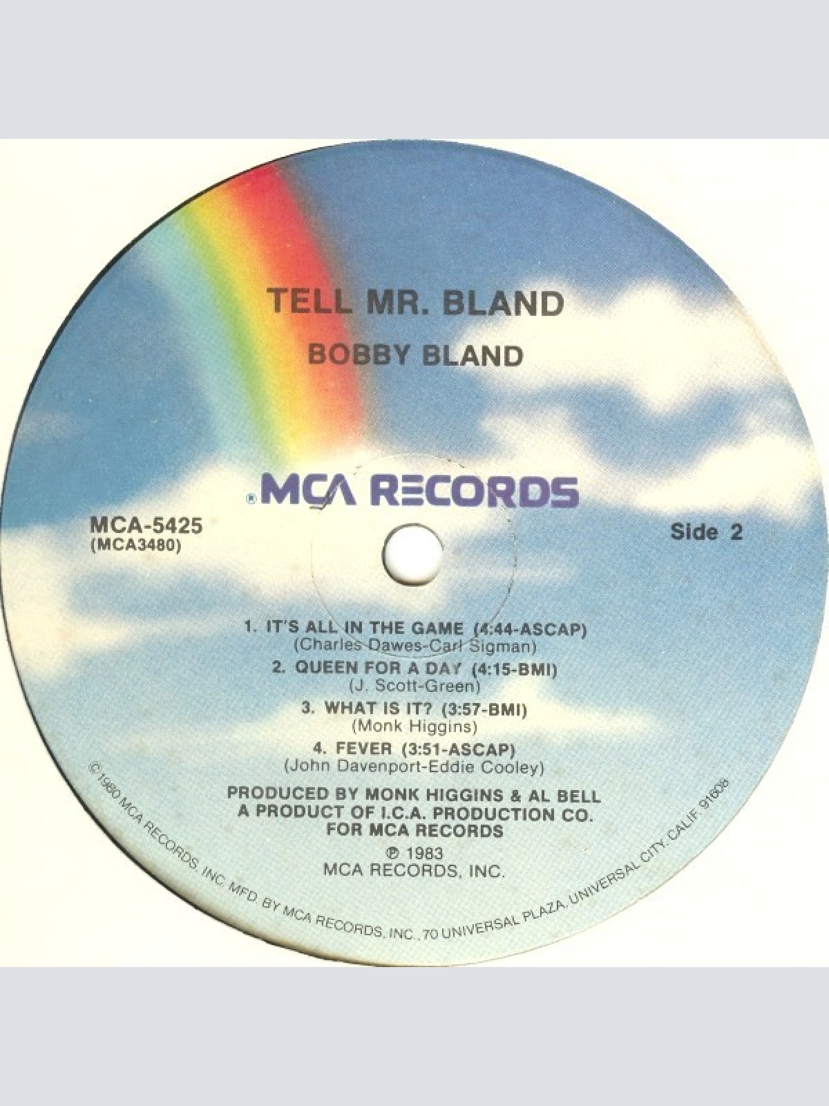 Vinyl / Bobby Bland - Tell Mr. Bland
