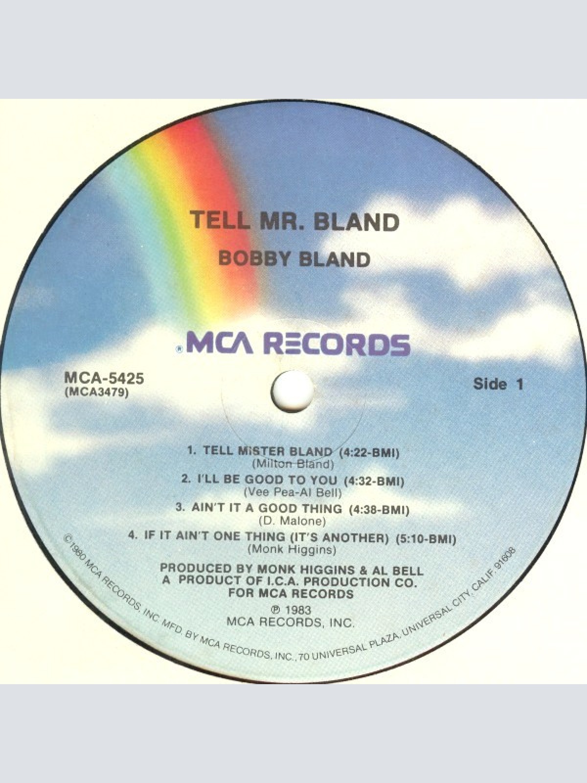 Vinyl / Bobby Bland - Tell Mr. Bland