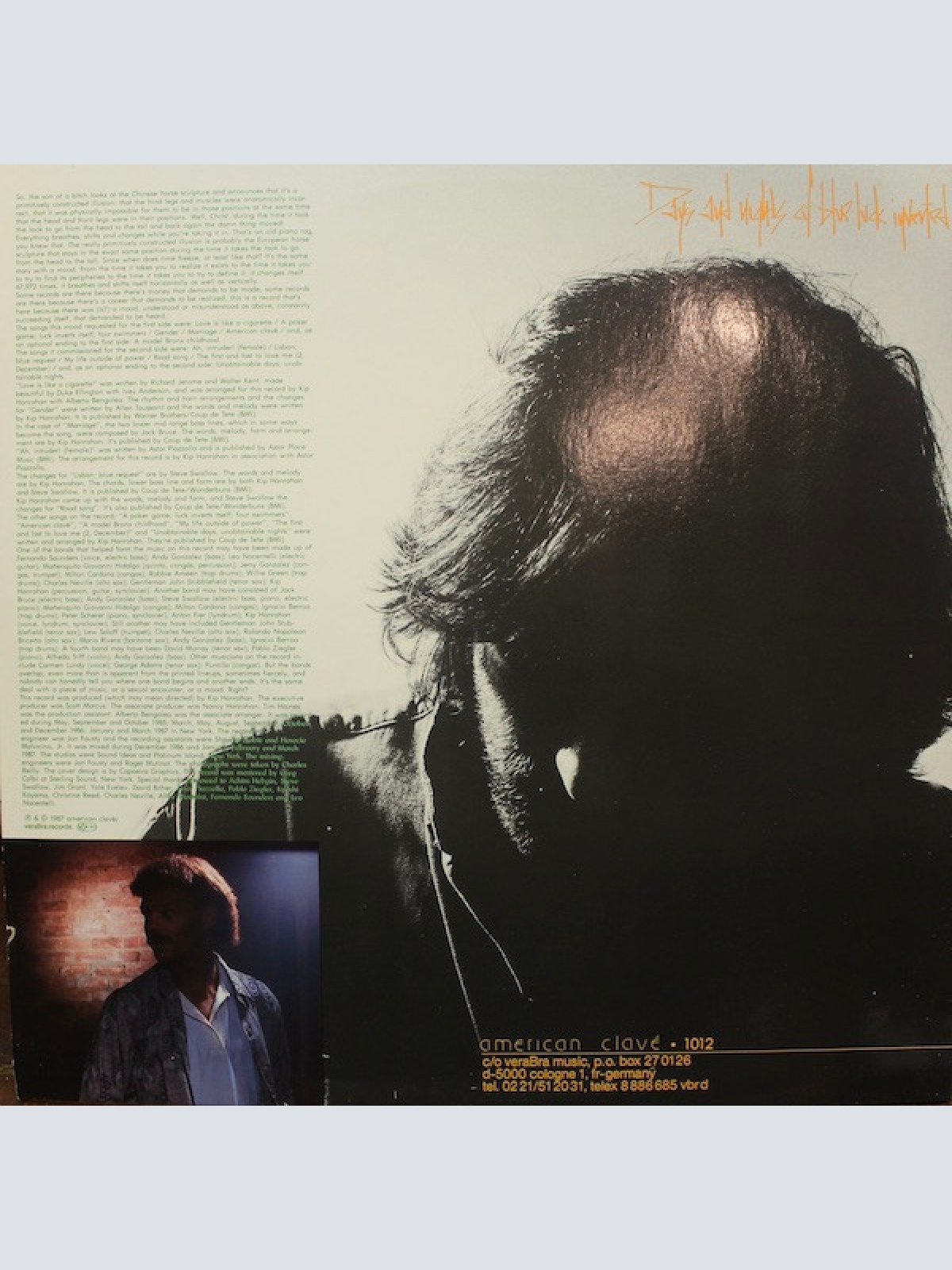 Vinyl / Kip Hanrahan - Days And Nights Of Blue Luck Inverted