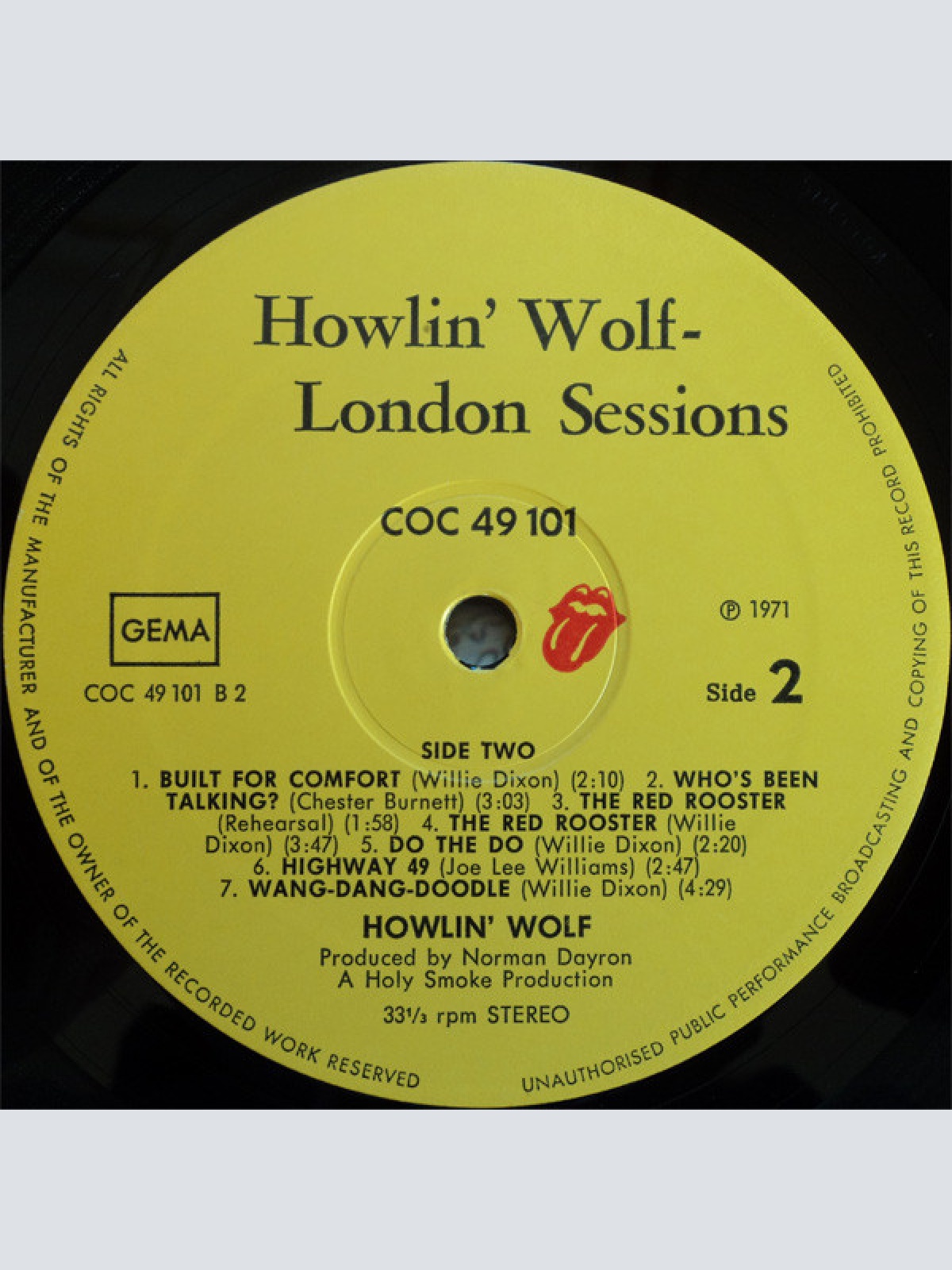 Vinyl / Howlin' Wolf - The London Howlin' Wolf Sessions