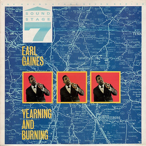 Vinyl / Earl Gaines - Yearning And Burning