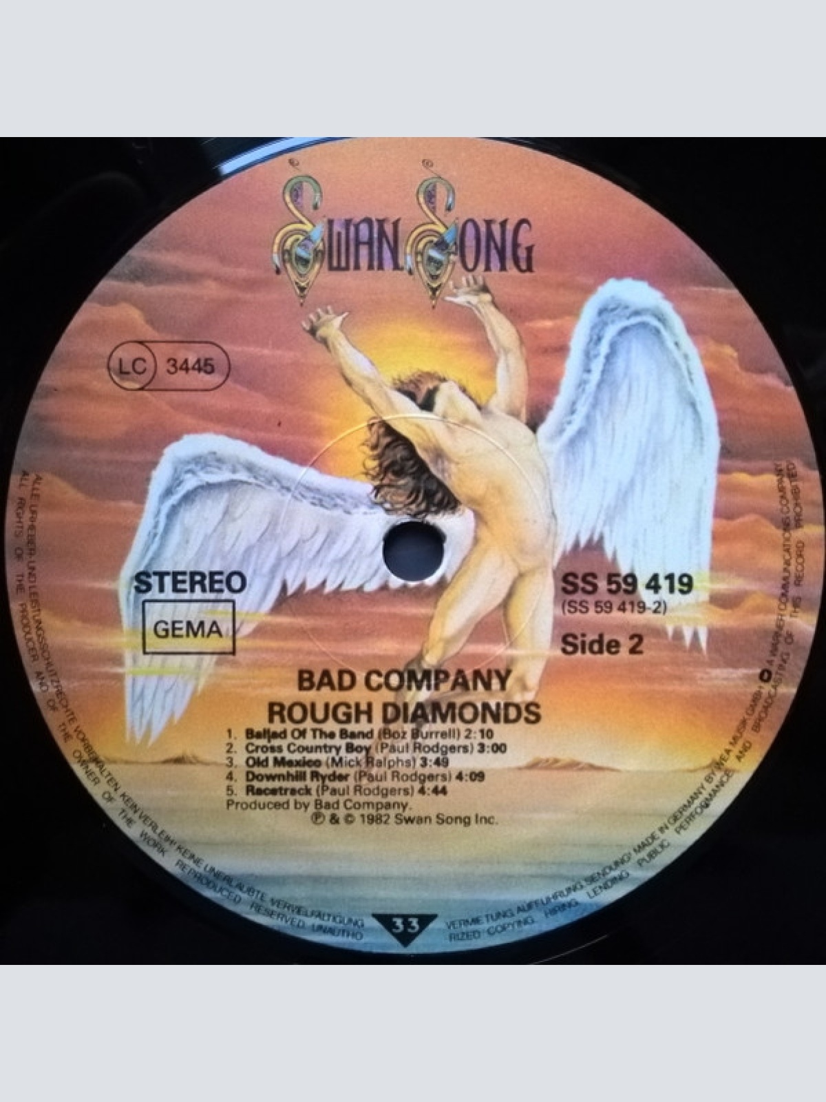 Vinyl / Bad Company (3) - Rough Diamonds