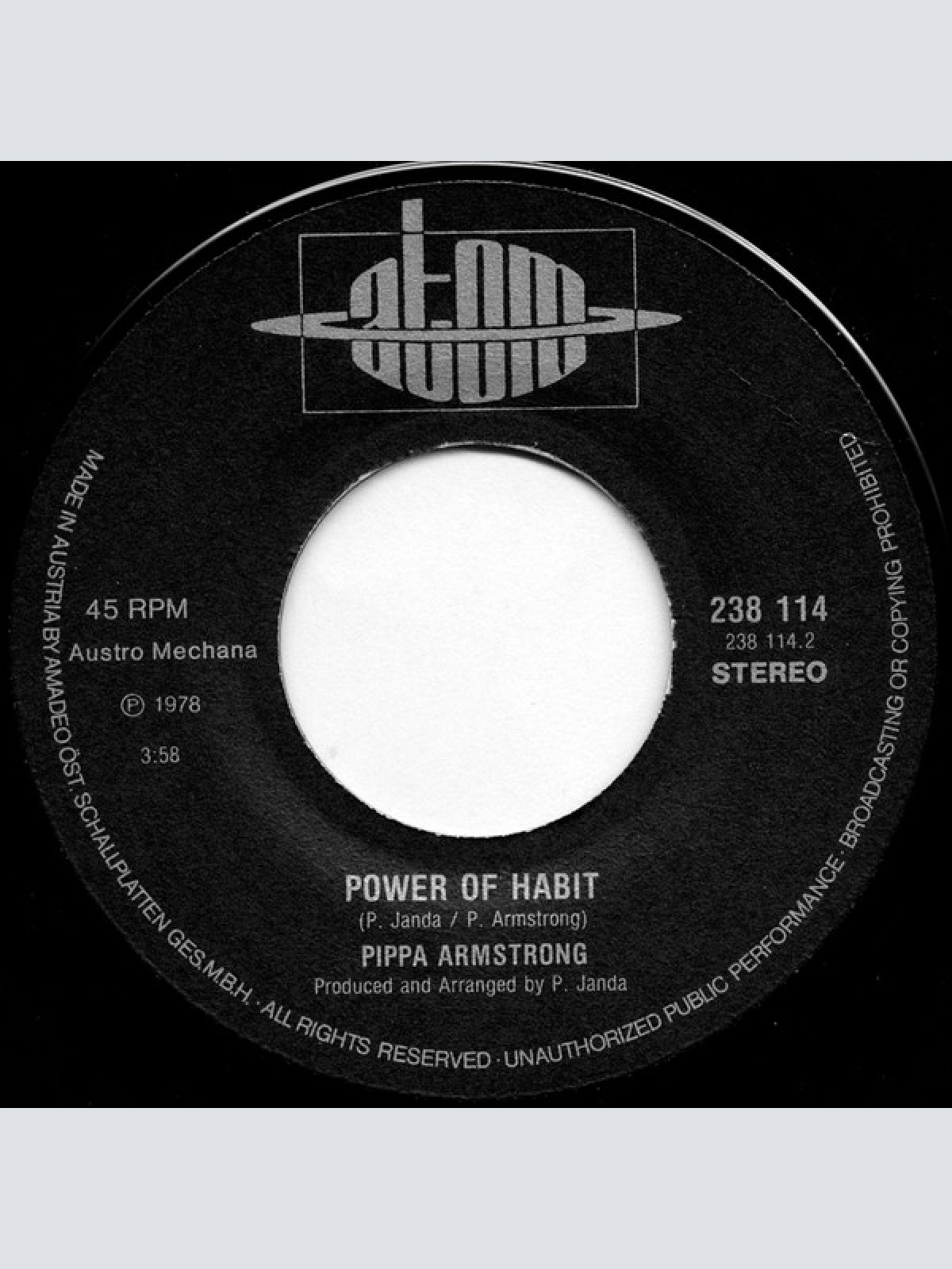 Vinyl / Pippa Armstrong - May Is My Month Maybe