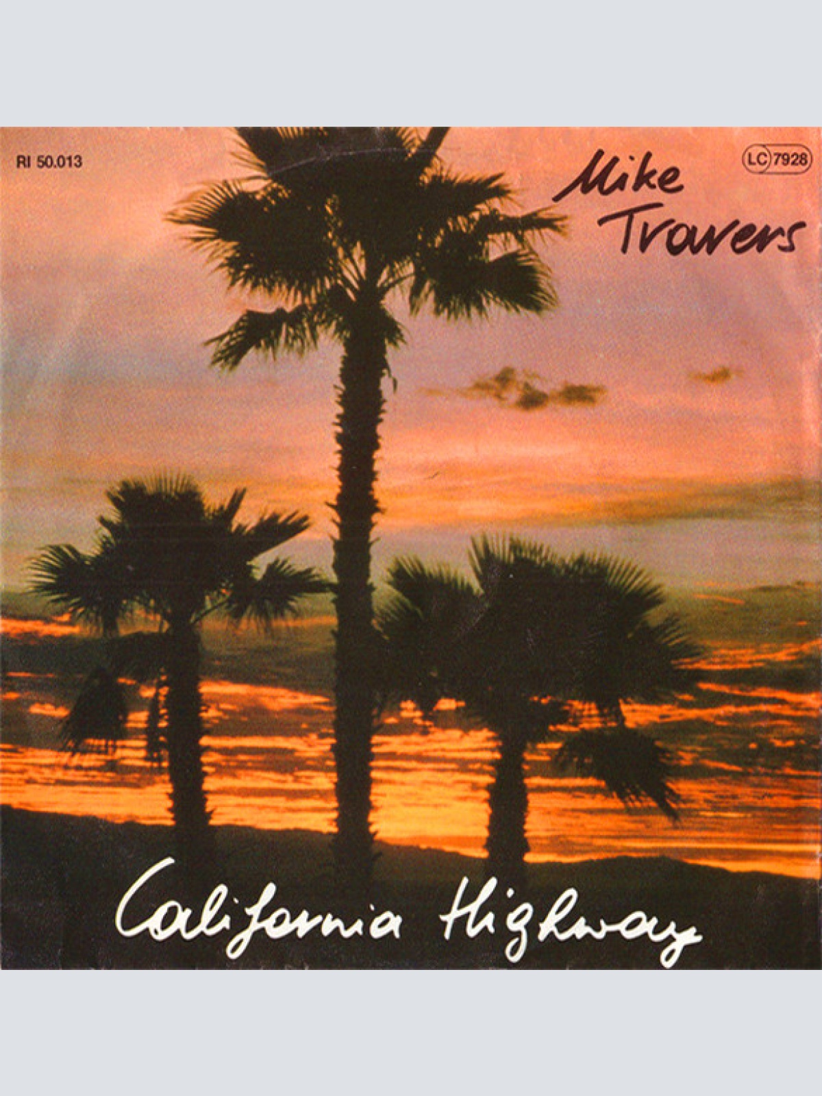 Vinyl / Mike Travers - California Highway