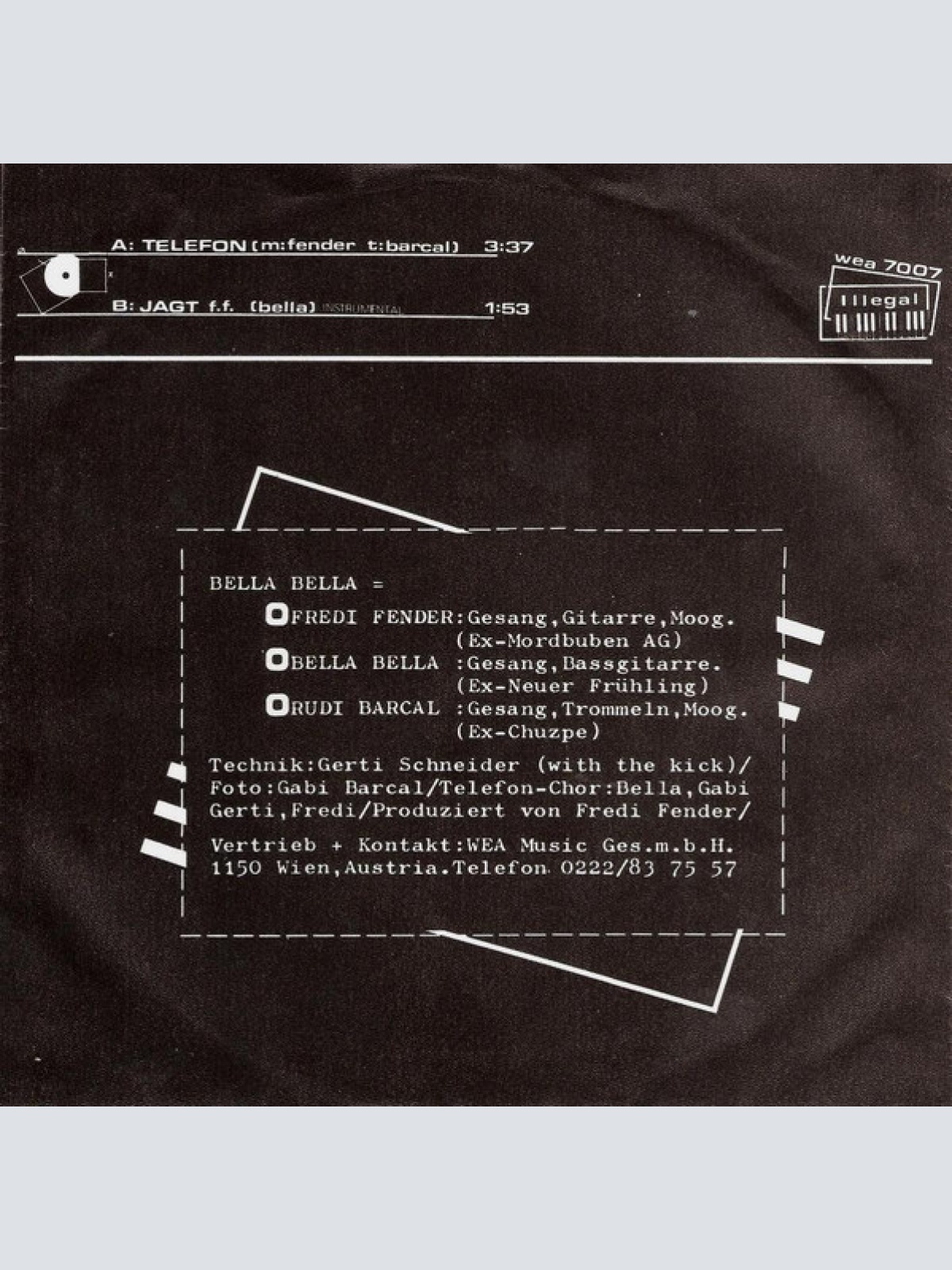 Vinyl / Bella Bella - Telefon