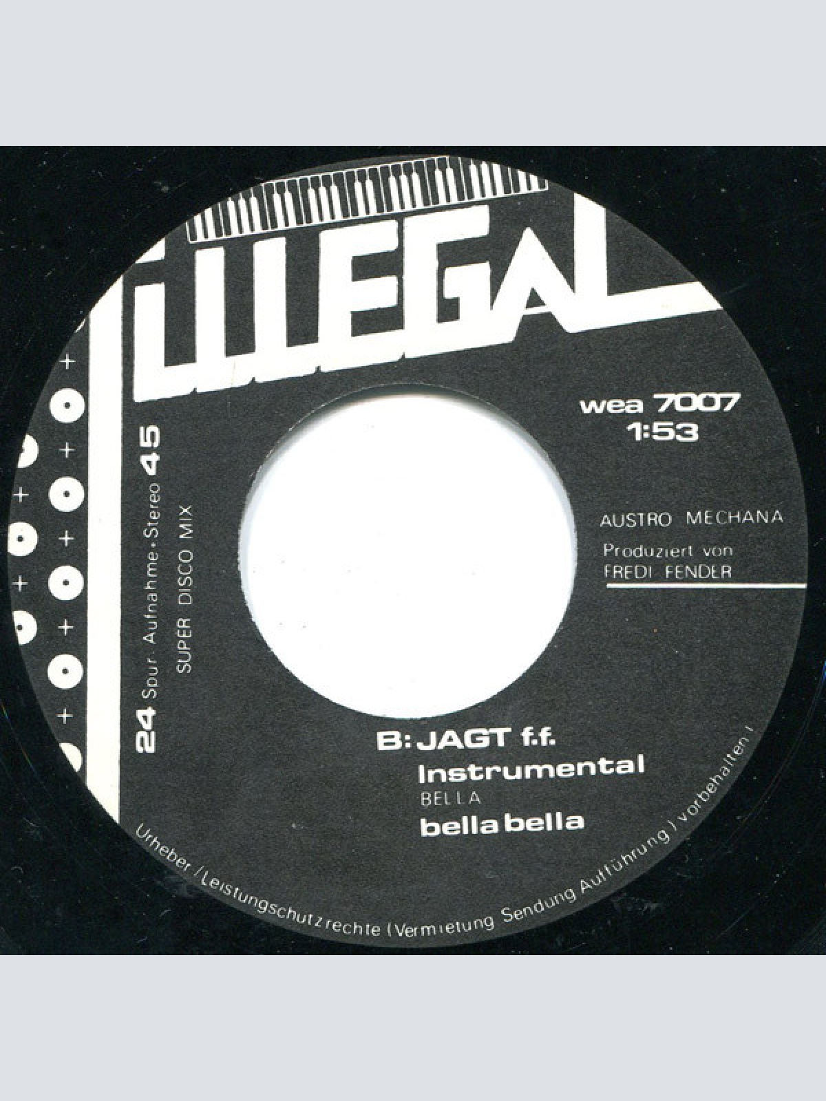 Vinyl / Bella Bella - Telefon