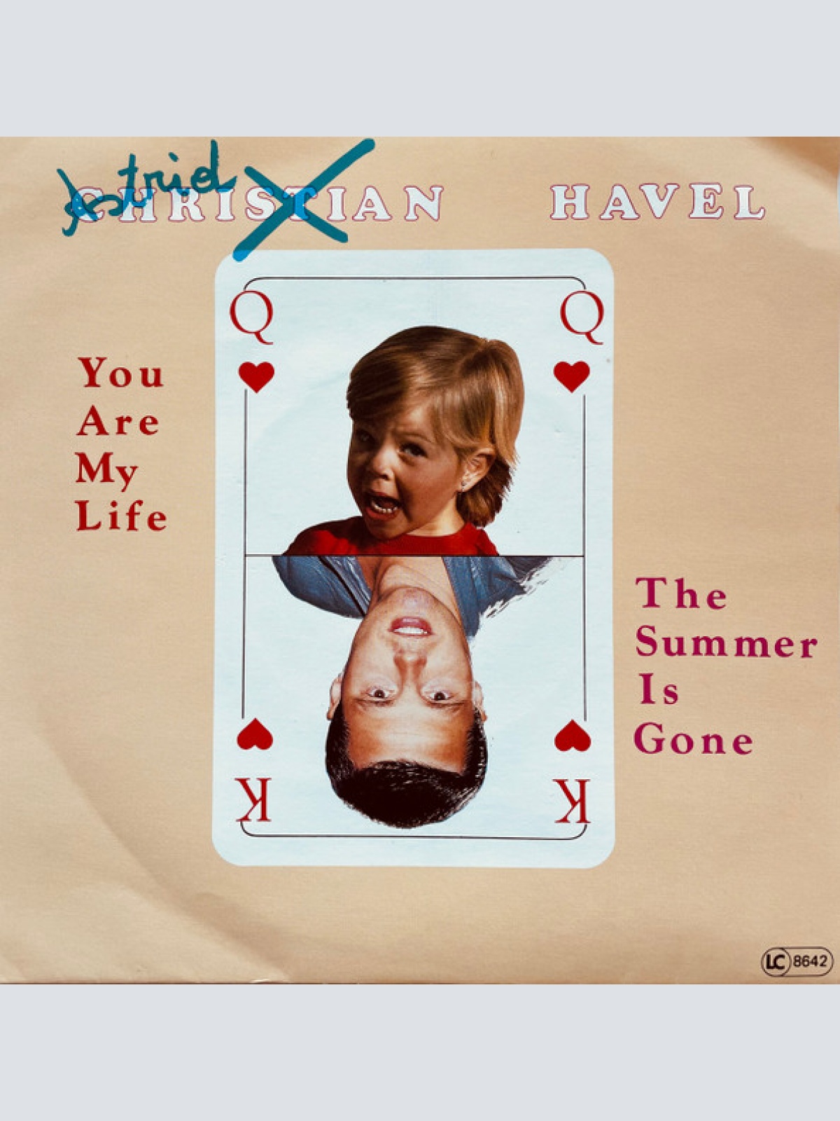 Vinyl / Christian Havel - You Are My Life / The Summer Is Gone